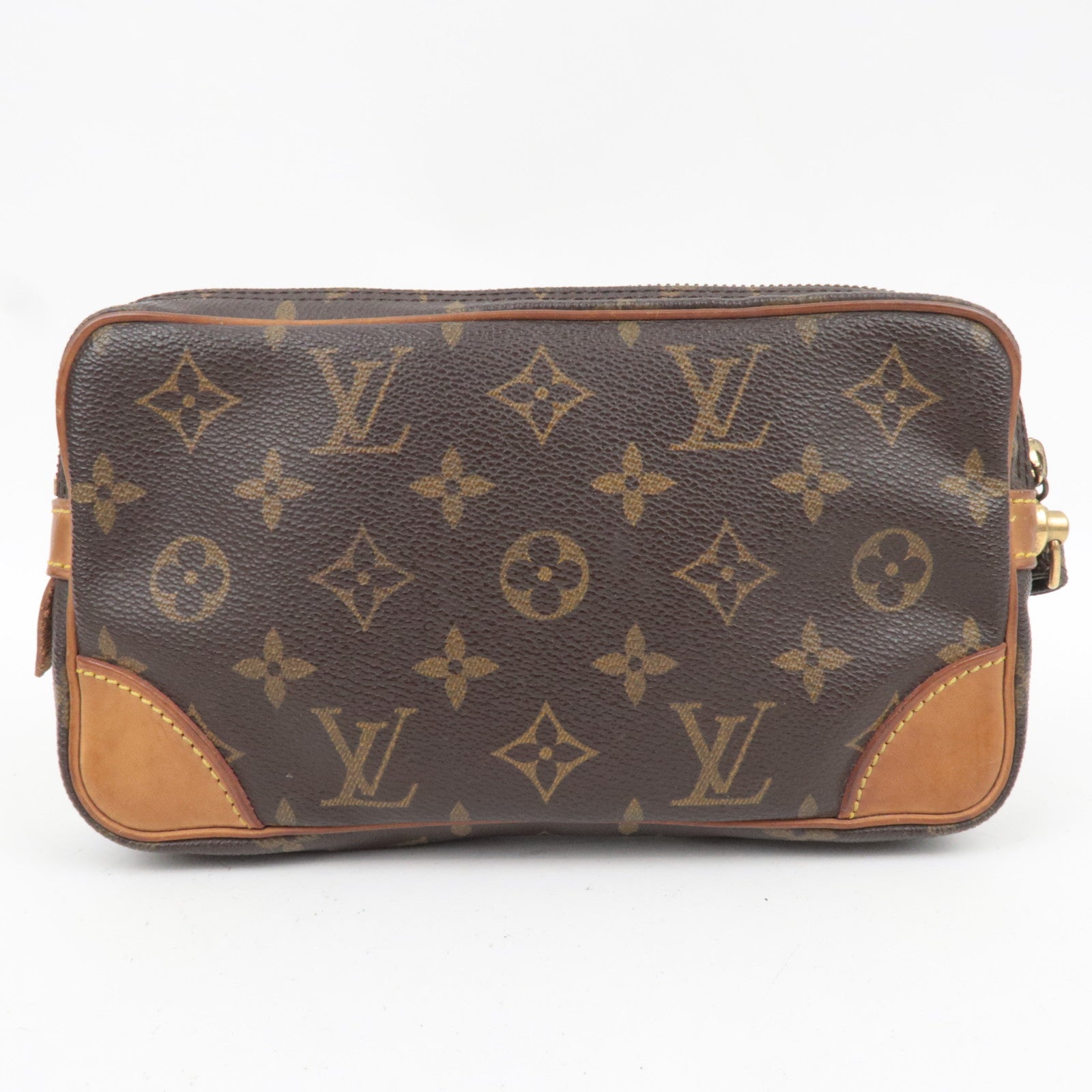 Louis Vuitton Monogram Marly Dragonne PM Clutch Bag M51827