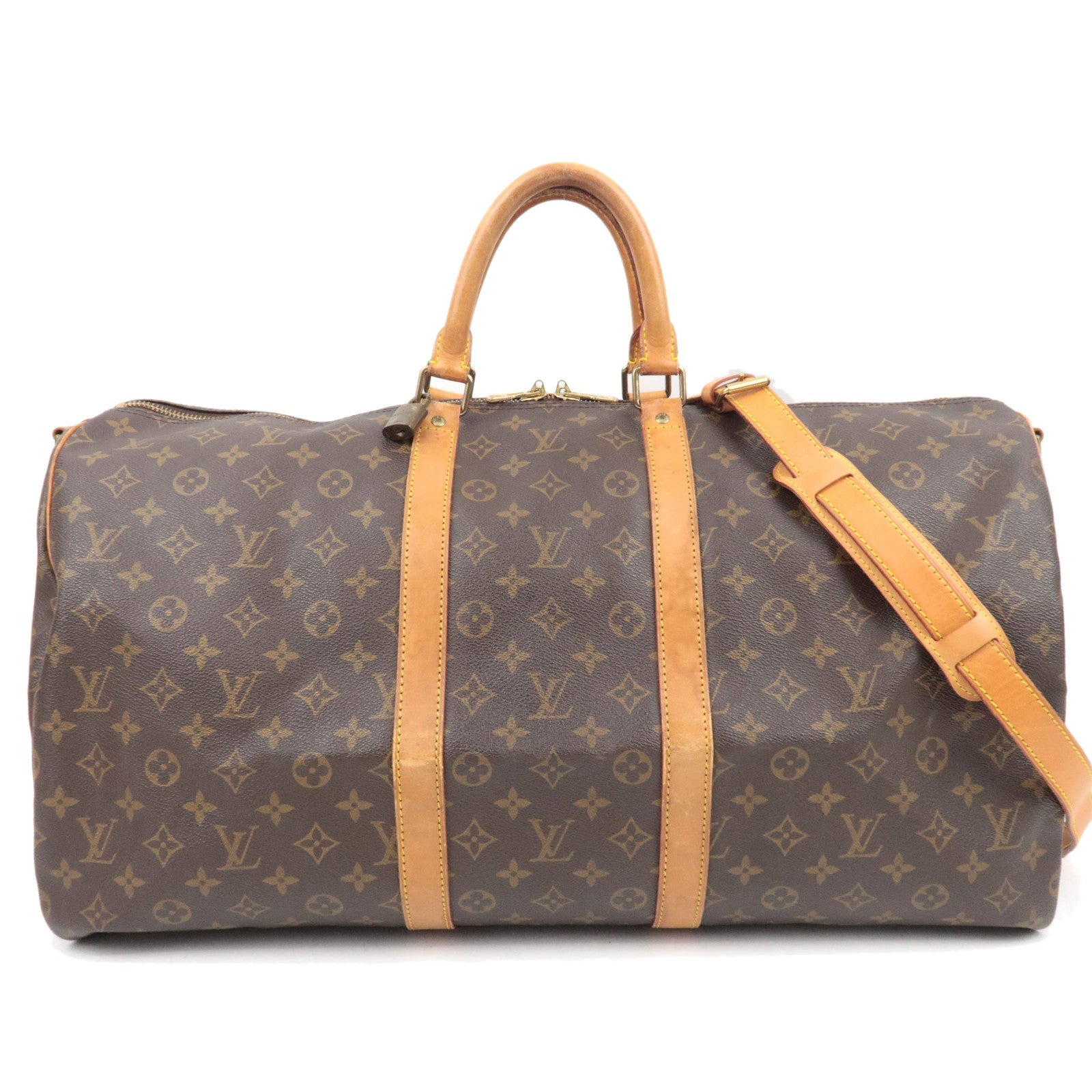 Louis Vuitton Monogram Keepall Bandouliere 55 M4141486331