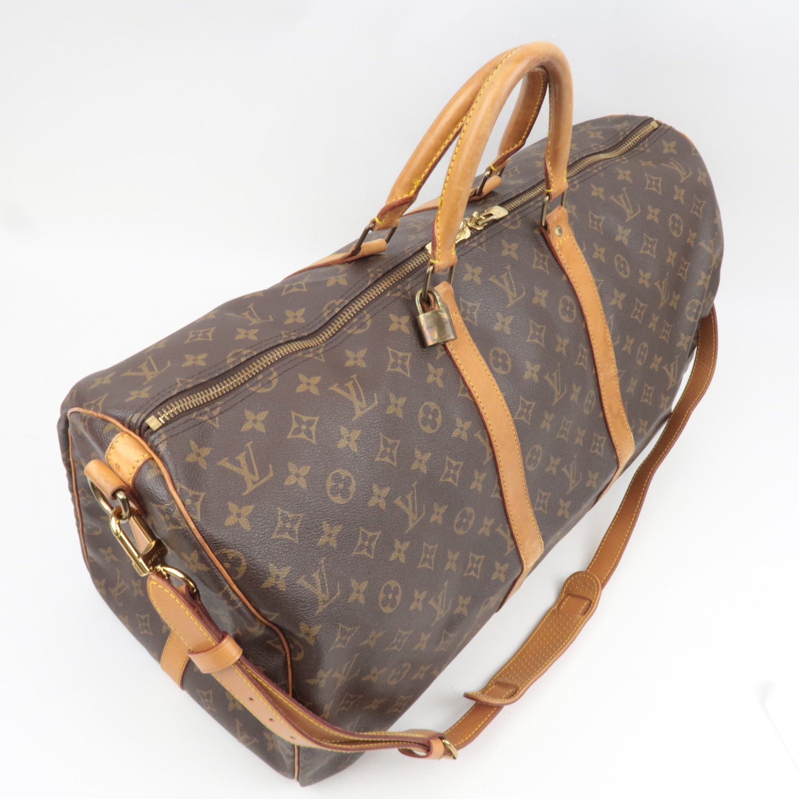 Louis Vuitton Monogram Keepall Bandouliere 55 M41414