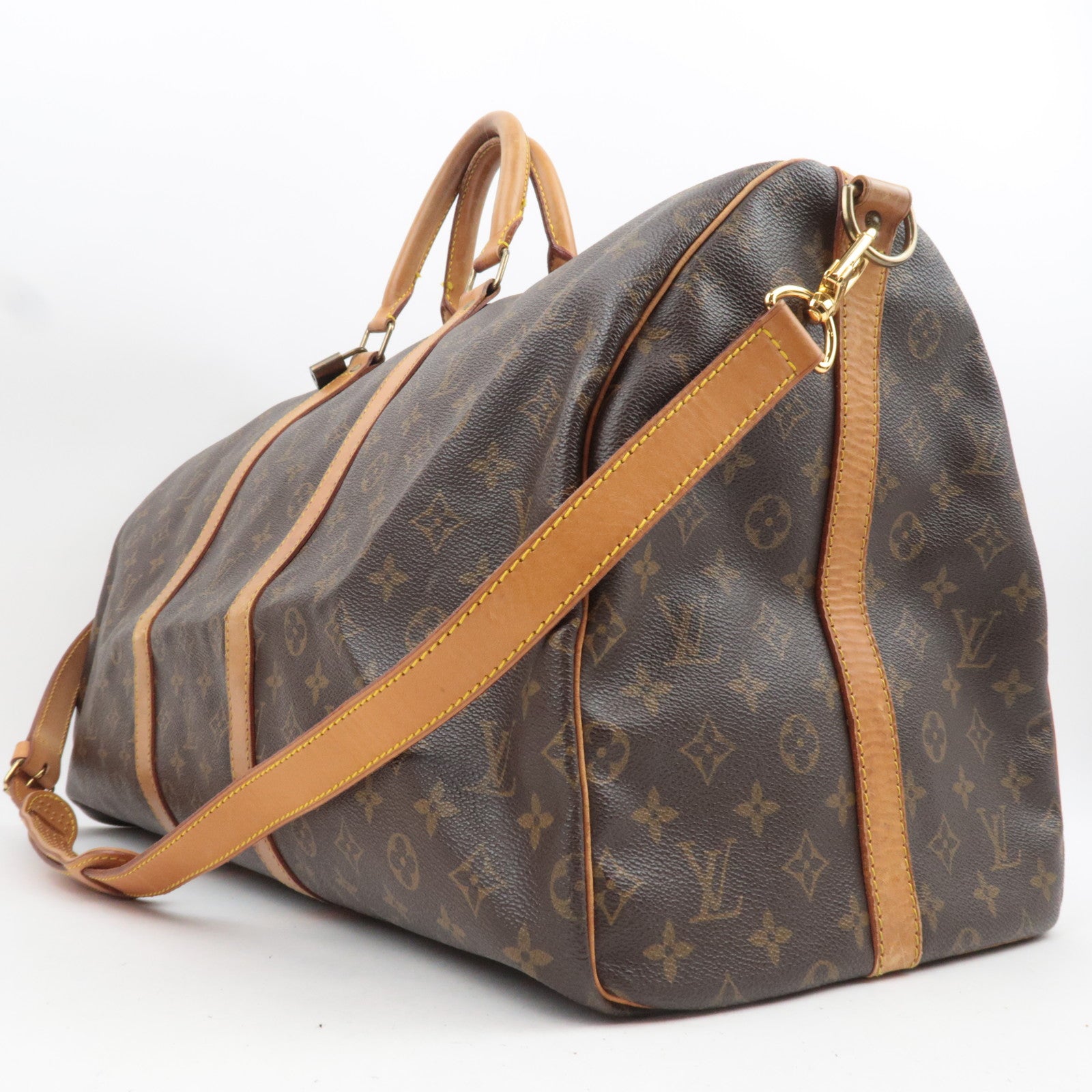 Louis Vuitton Monogram Keepall Bandouliere 55 M41414