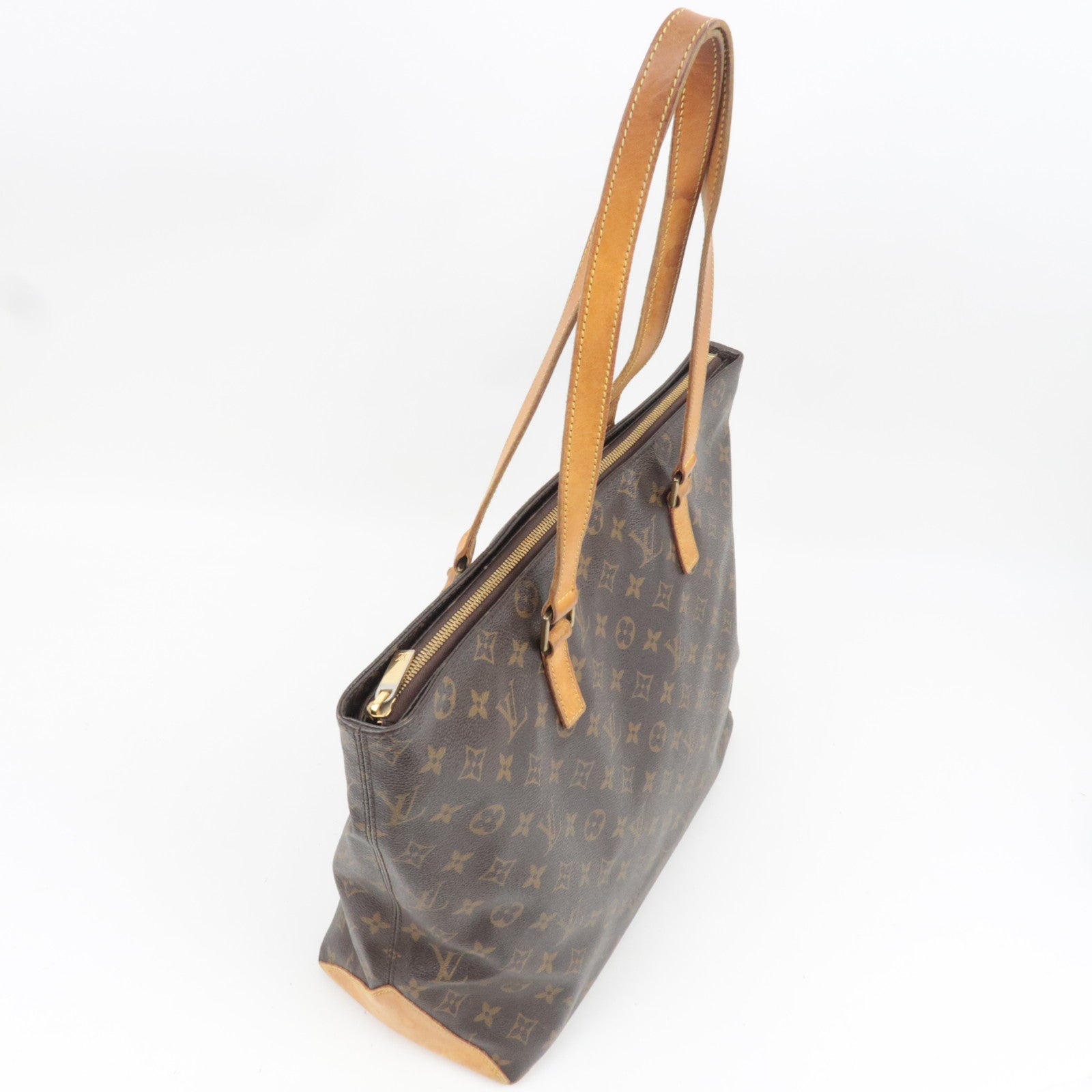 Louis Vuitton Monogram Cabas Mezzo Tote Bag M51151
