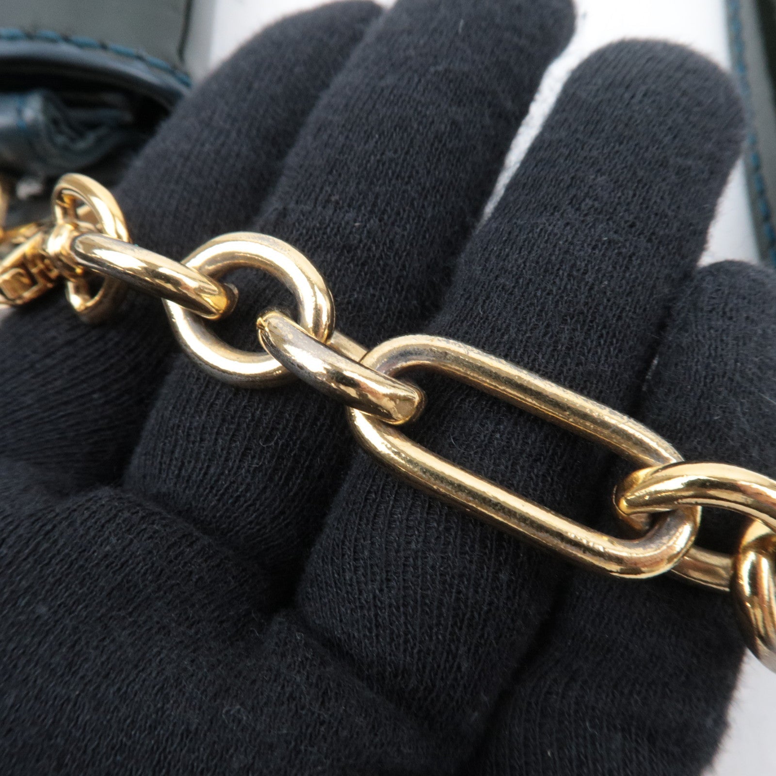 Louis Vuitton Monogram Vernis Sunset Boulevard Shoulder bag Bleu Nuit M93680