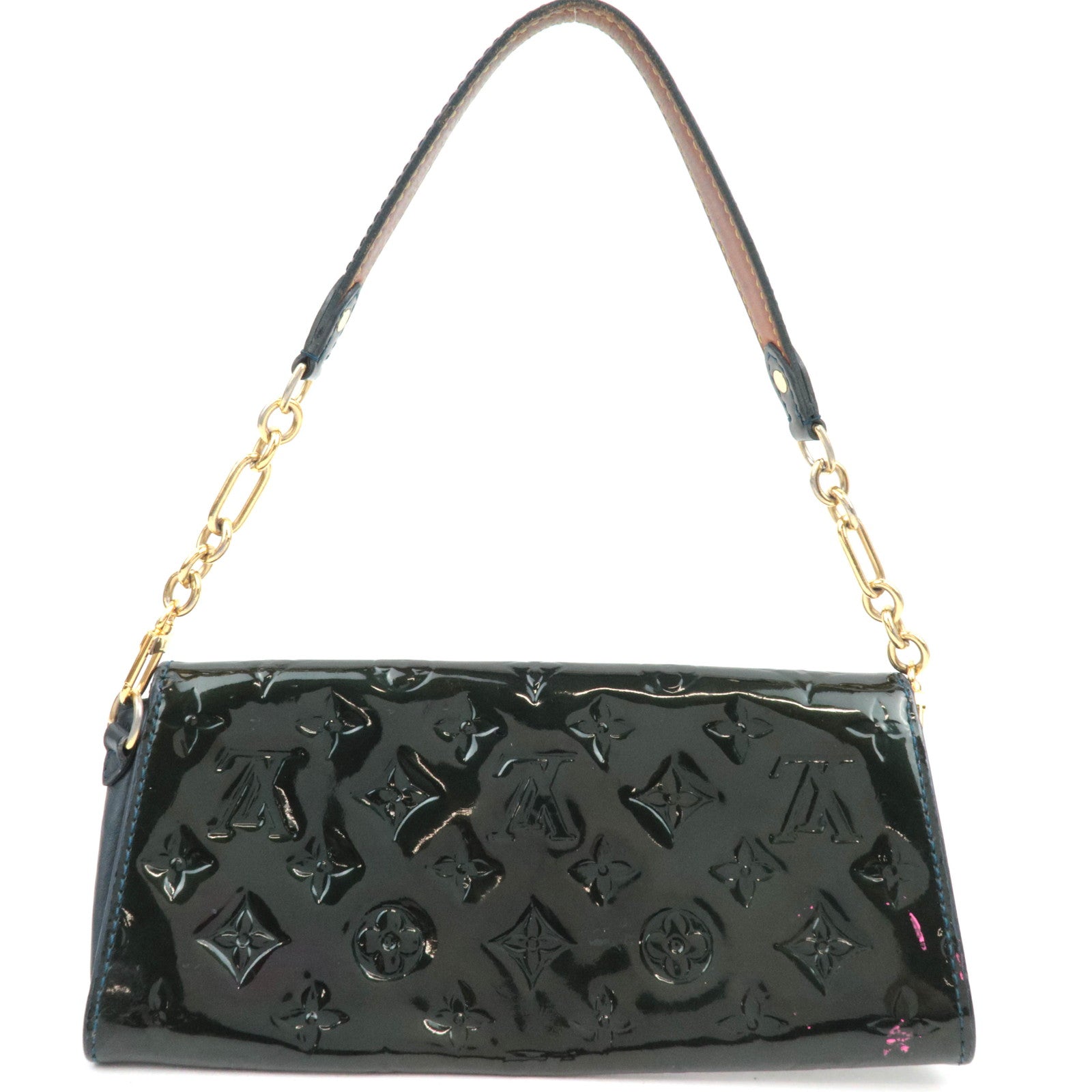 Louis Vuitton Monogram Vernis Sunset Boulevard Shoulder bag Bleu Nuit M93680