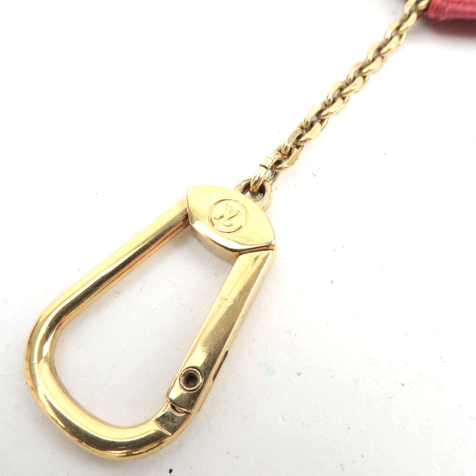 Louis Vuitton Epi Pochette Cles Coin Case Castilian Red M63807