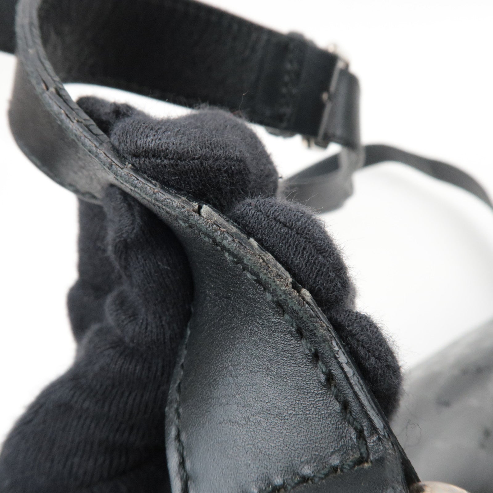 GUCCI Sherry GG Imprime Shoulder Bag Collab with FIAT 500 Black 269379