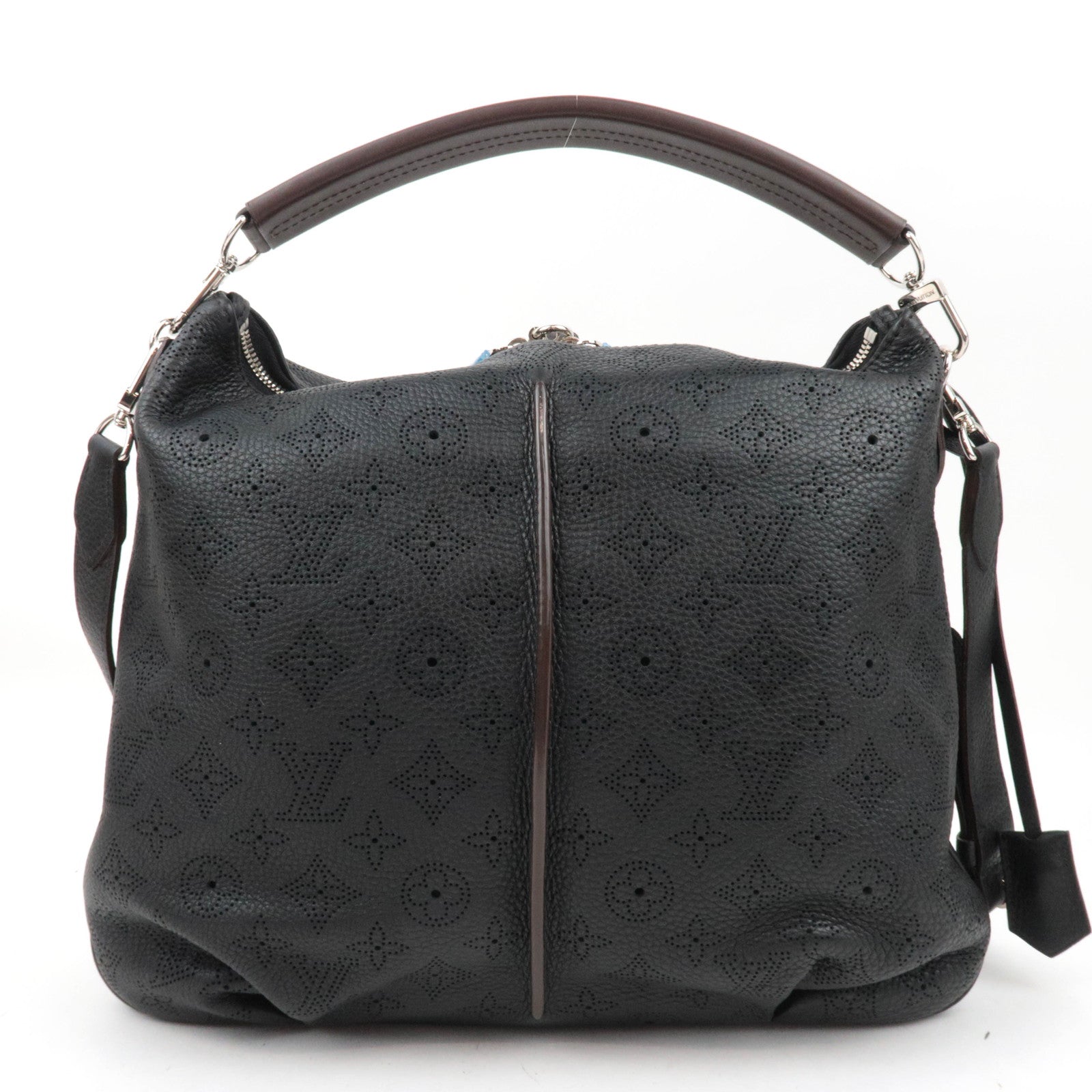 Louis Vuitton Monogram Mahina Selene PM Noir M94314