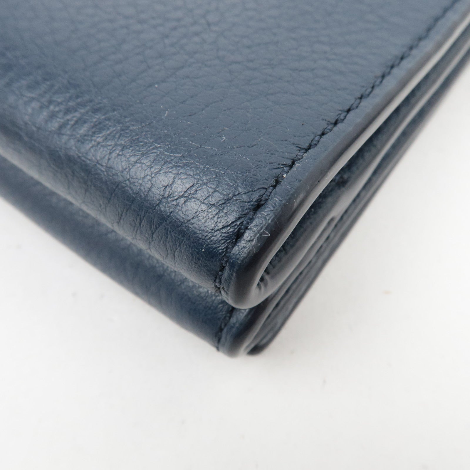 TORY BURCH Leather Shoulder Bag Navy