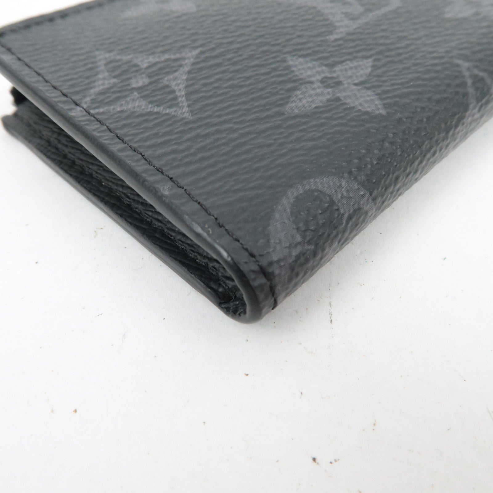 Louis Vuitton Monogram Eclipse Porte Monnaie Jour Coin Case M63536