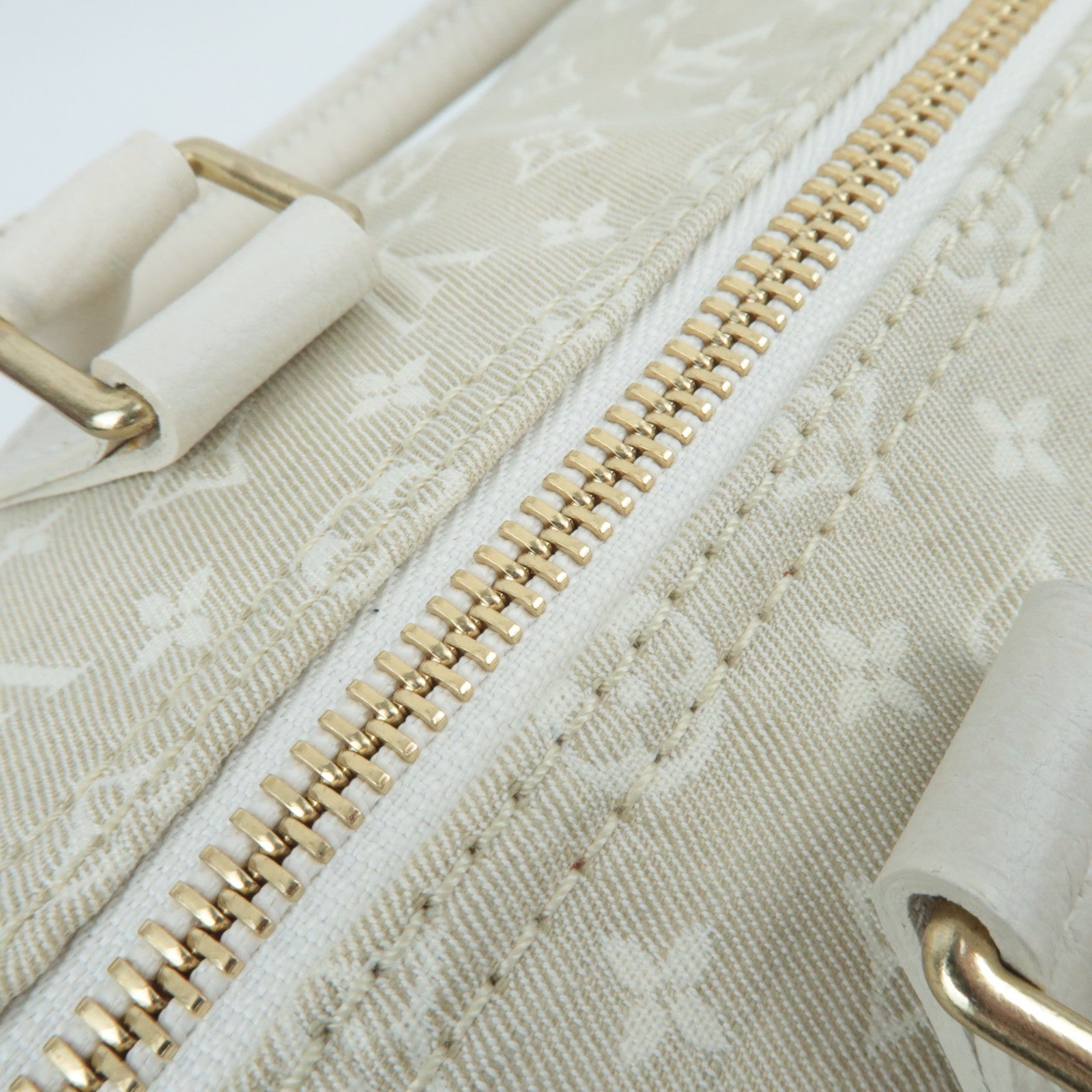 Louis Vuitton Monogram Mini Lin Speedy 30 Handbag Dunne M95319