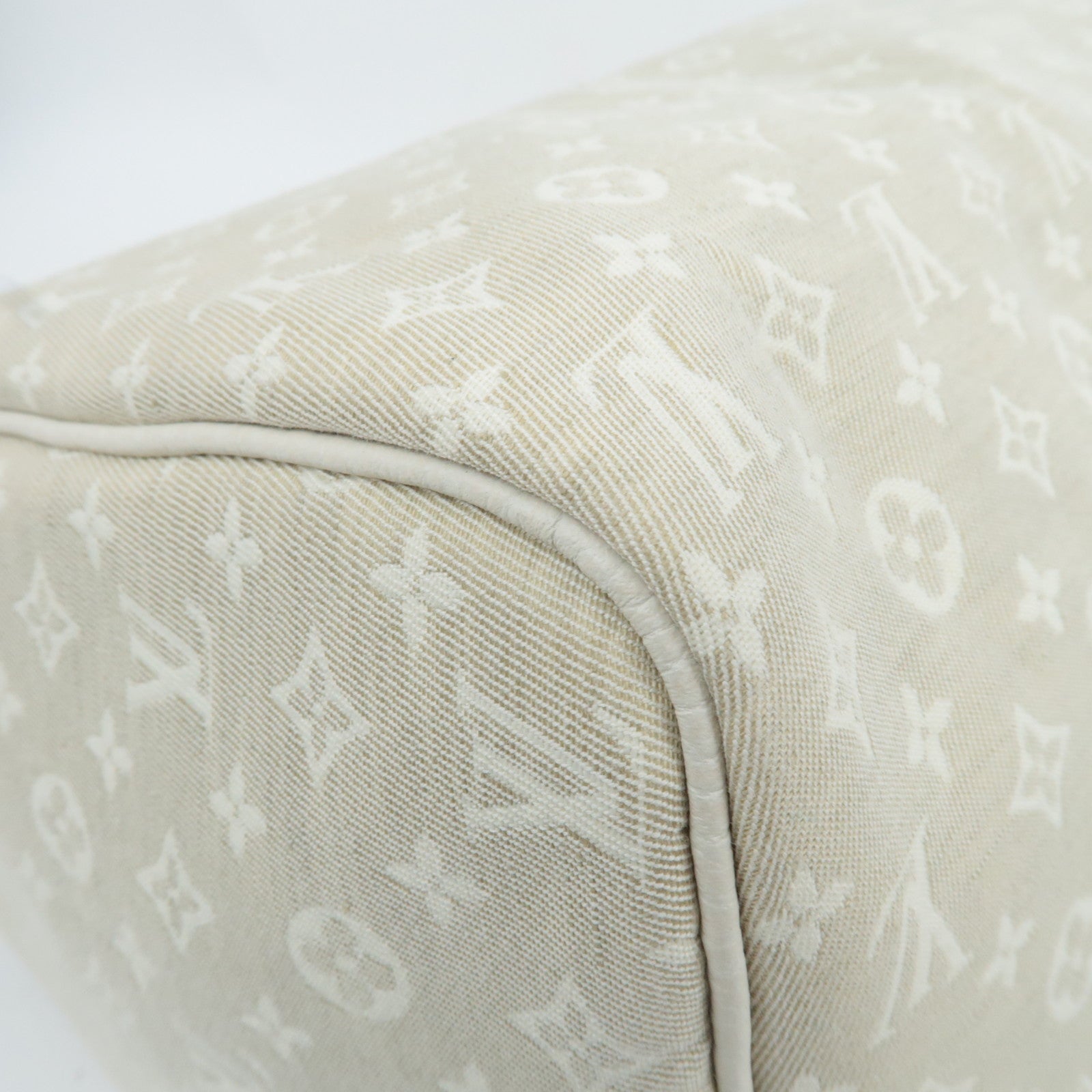 Louis Vuitton Monogram Mini Lin Speedy 30 Handbag Dunne M95319