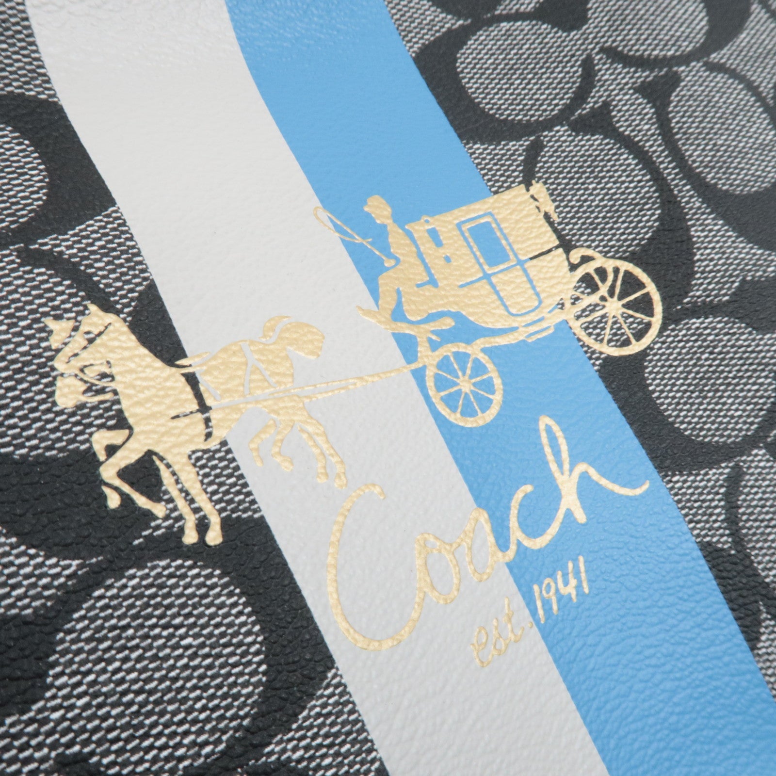 COACH Signature PVC Leather Shoulder Bag 13193 *Dust bag