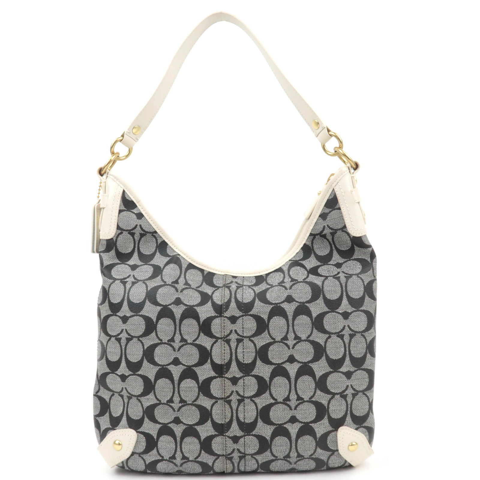 COACH Signature PVC Leather Shoulder Bag 13193 *Dust bag