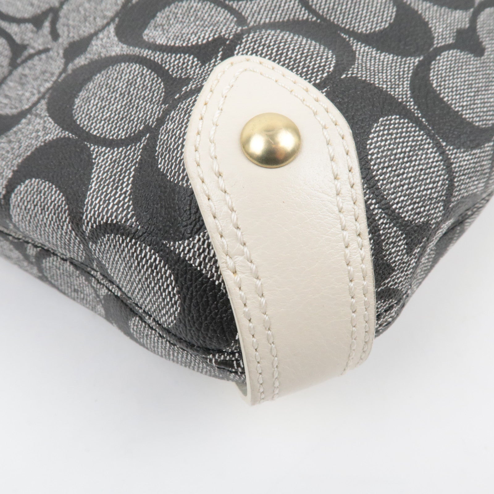 COACH Signature PVC Leather Shoulder Bag 13193 *Dust bag