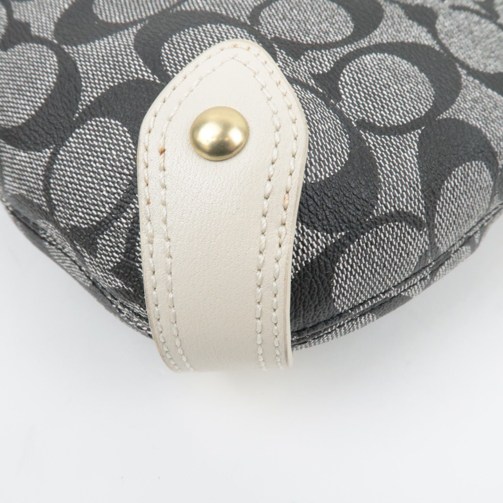 COACH Signature PVC Leather Shoulder Bag 13193 *Dust bag