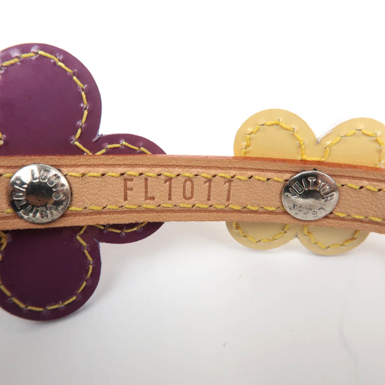Louis Vuitton Monogram Vernis Flower Choker M92252