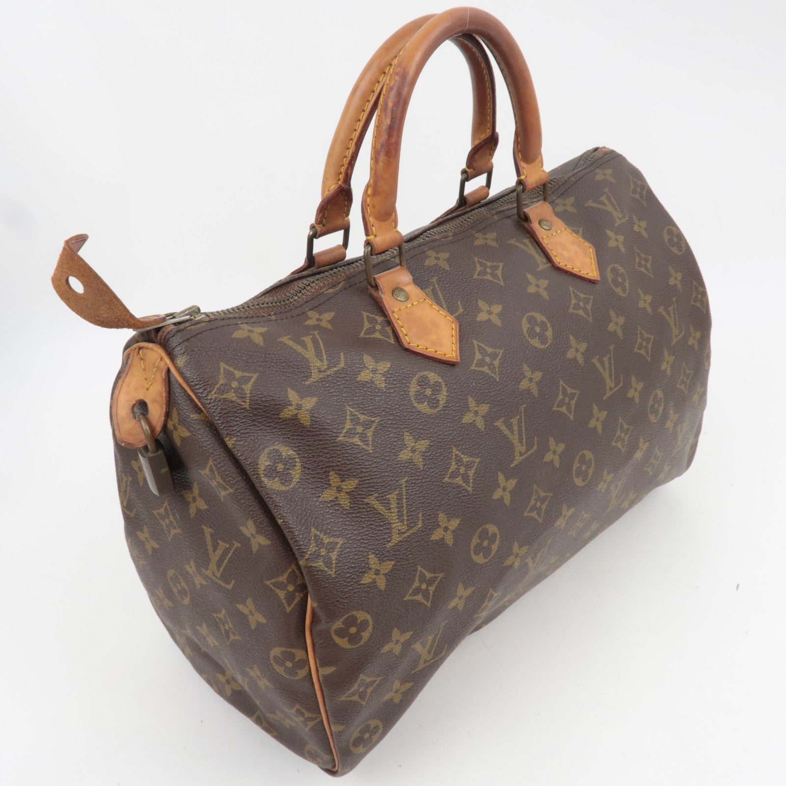 Louis Vuitton Monogram Speedy 35 Handbag M41524