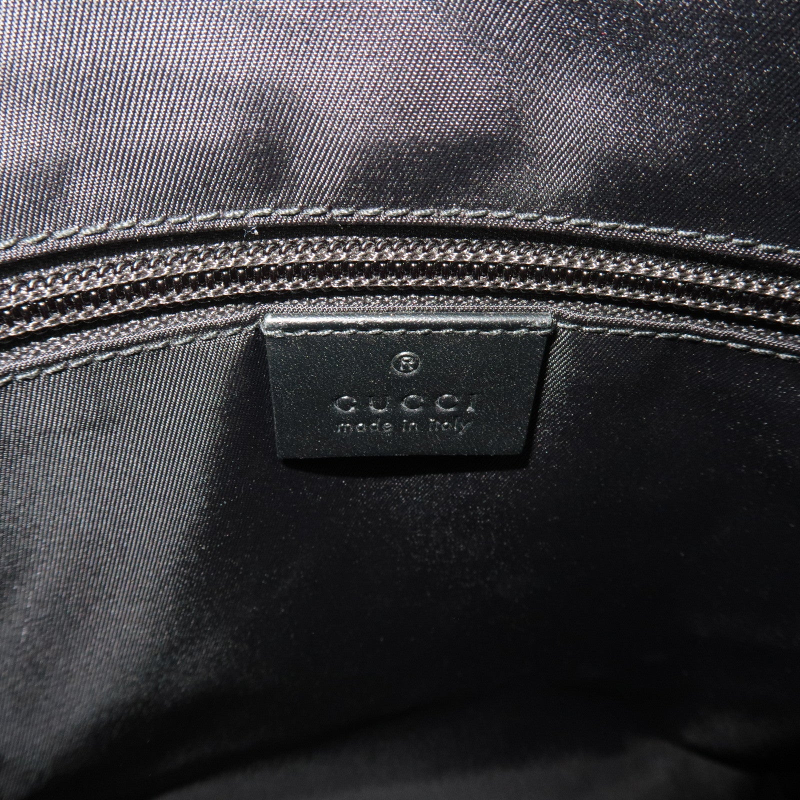 GUCCI Sherry GG Supreme Shoulder Bag Beige Black 471454