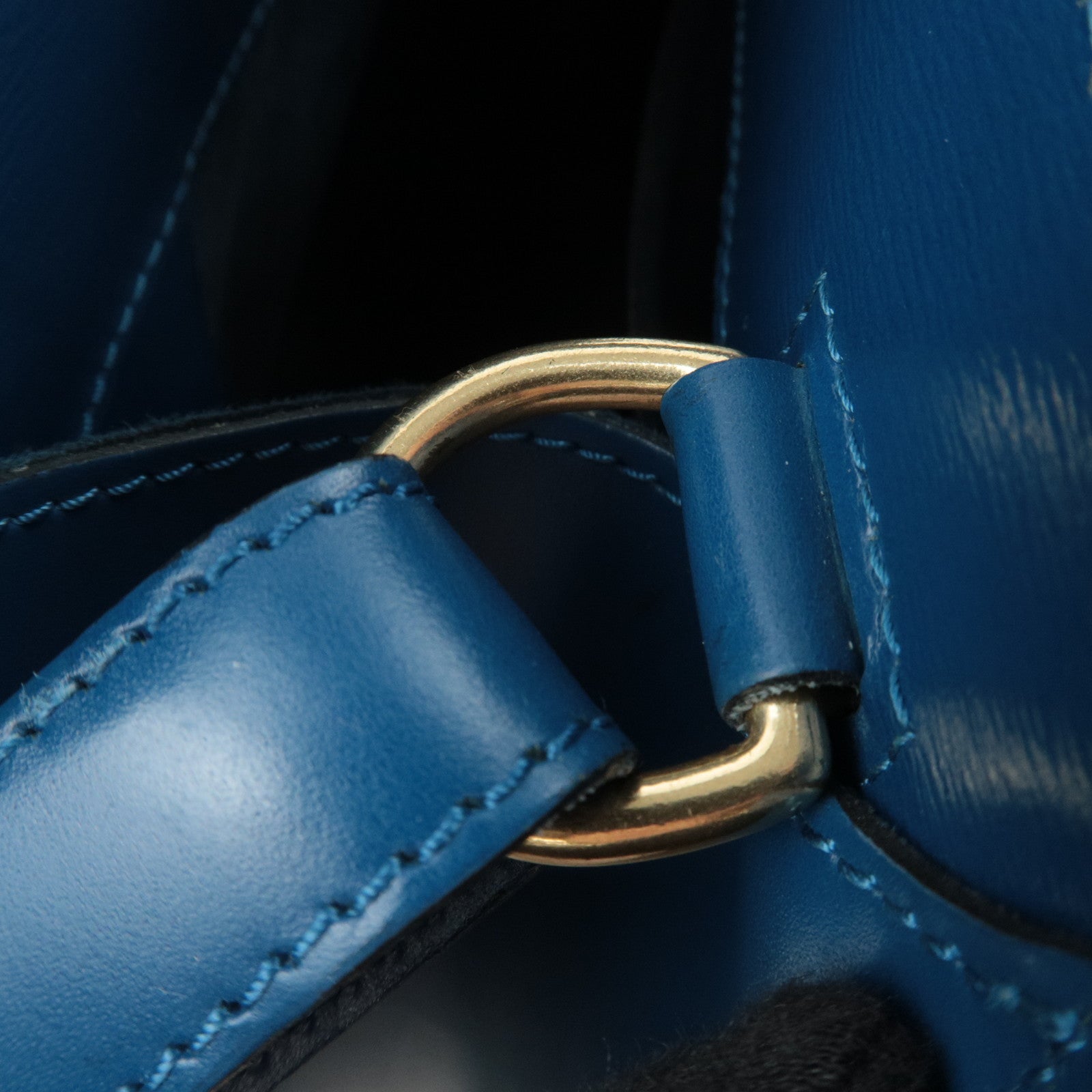 Louis Vuitton Epi Cluny Shoulder Bag Toledo Blue M52255