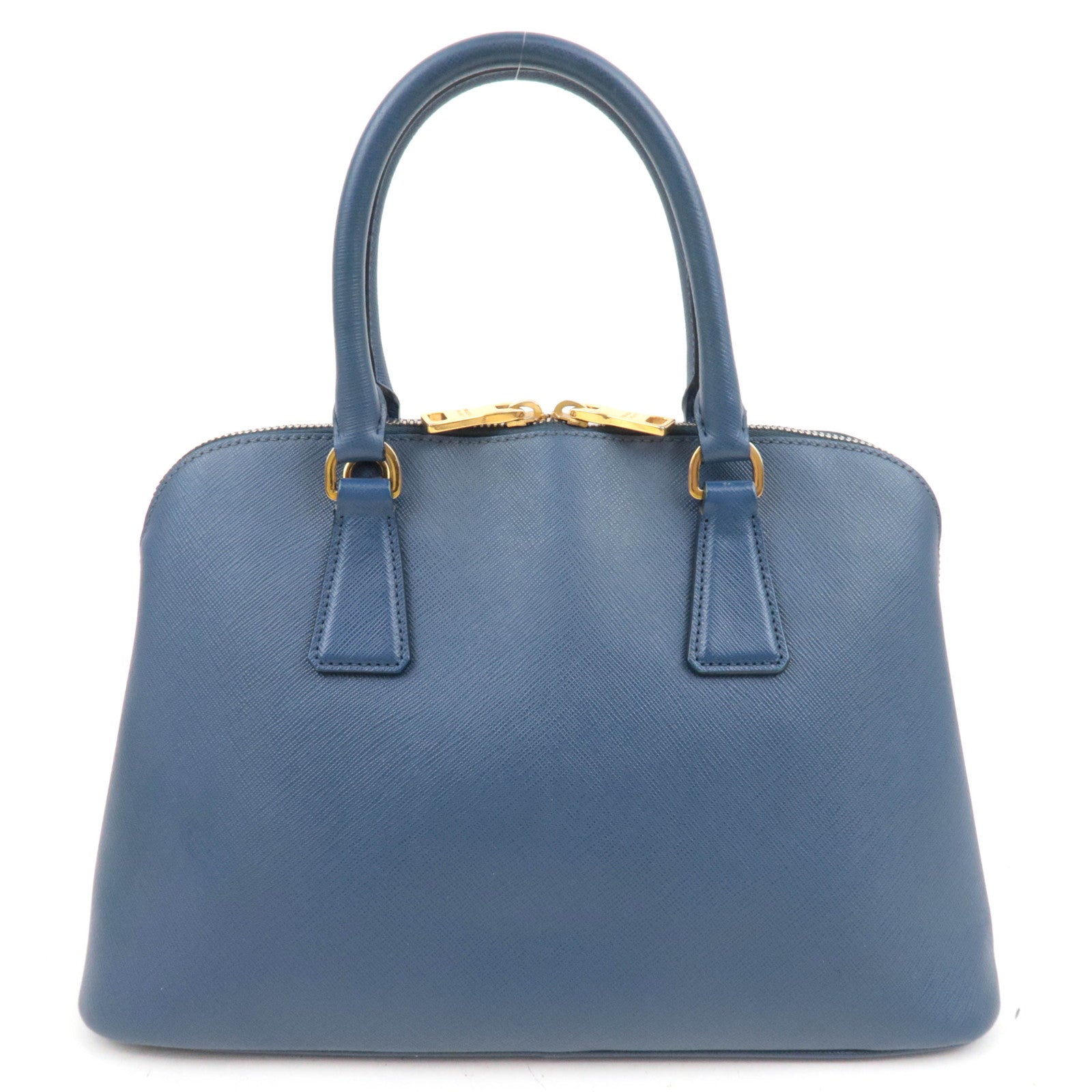 PRADA Saffiano Leather Handbag Blue