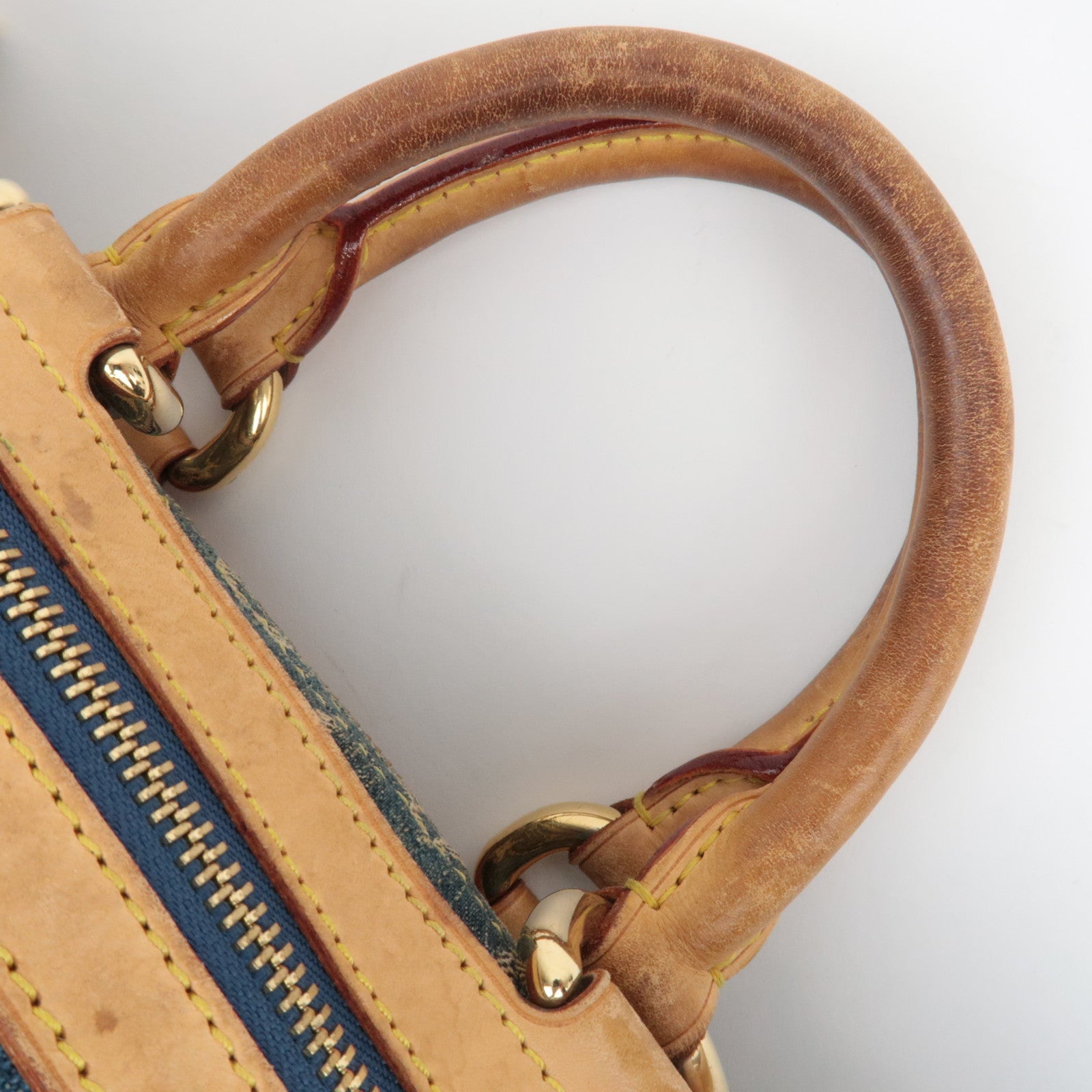 Louis Vuitton Monogram Denim Neo Speedy Handbag Blue M95019