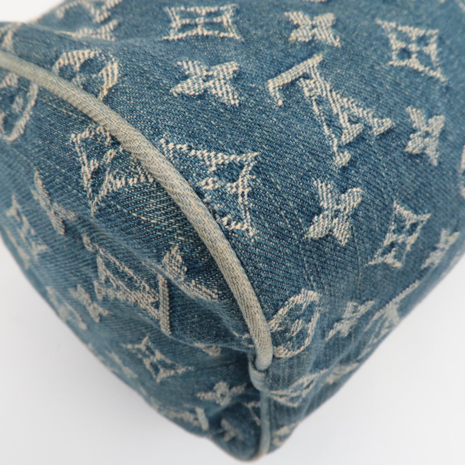Louis Vuitton Monogram Denim Neo Speedy Handbag Blue M95019