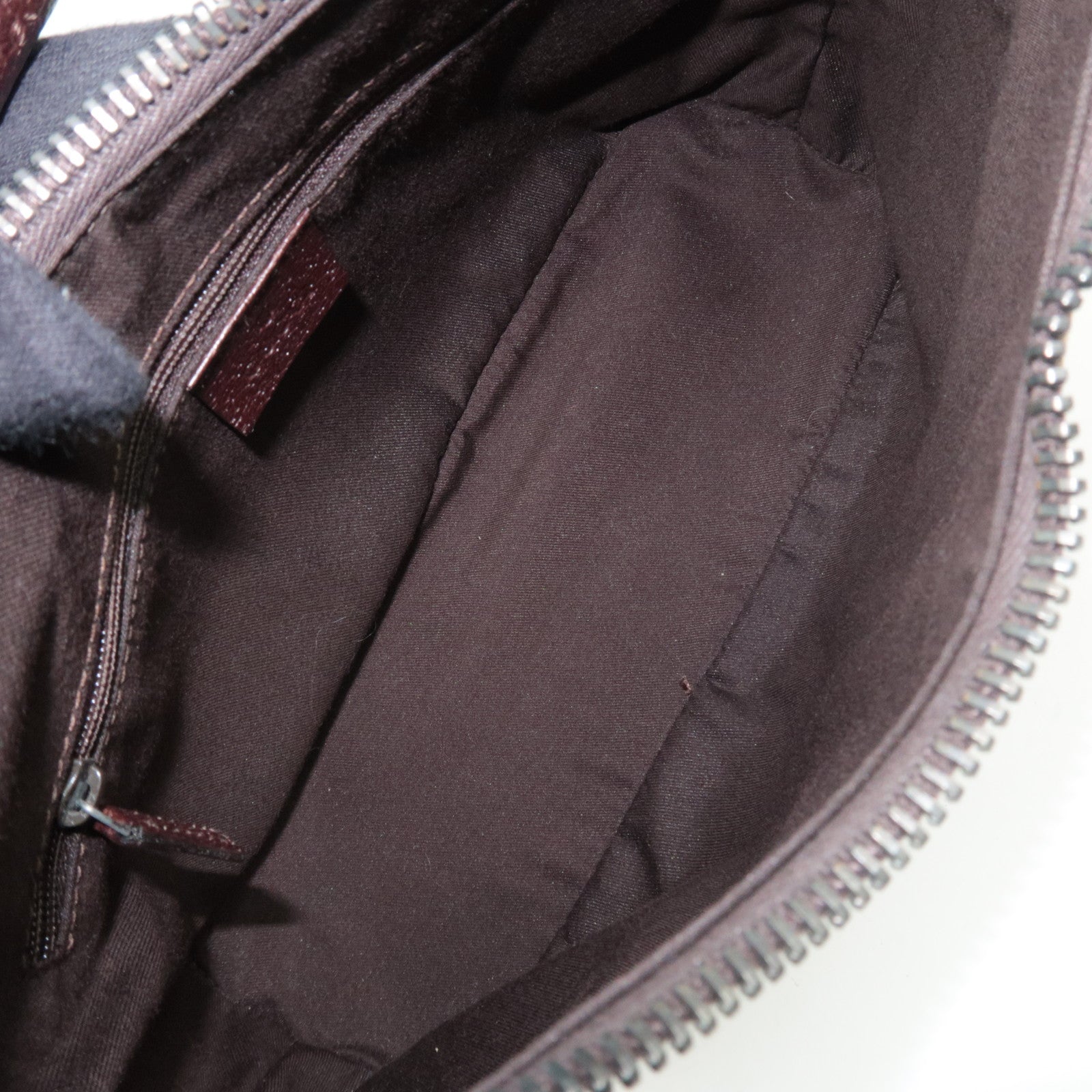 GUCCI GG Canvas Hobo Shoulder Bag Beige 115002