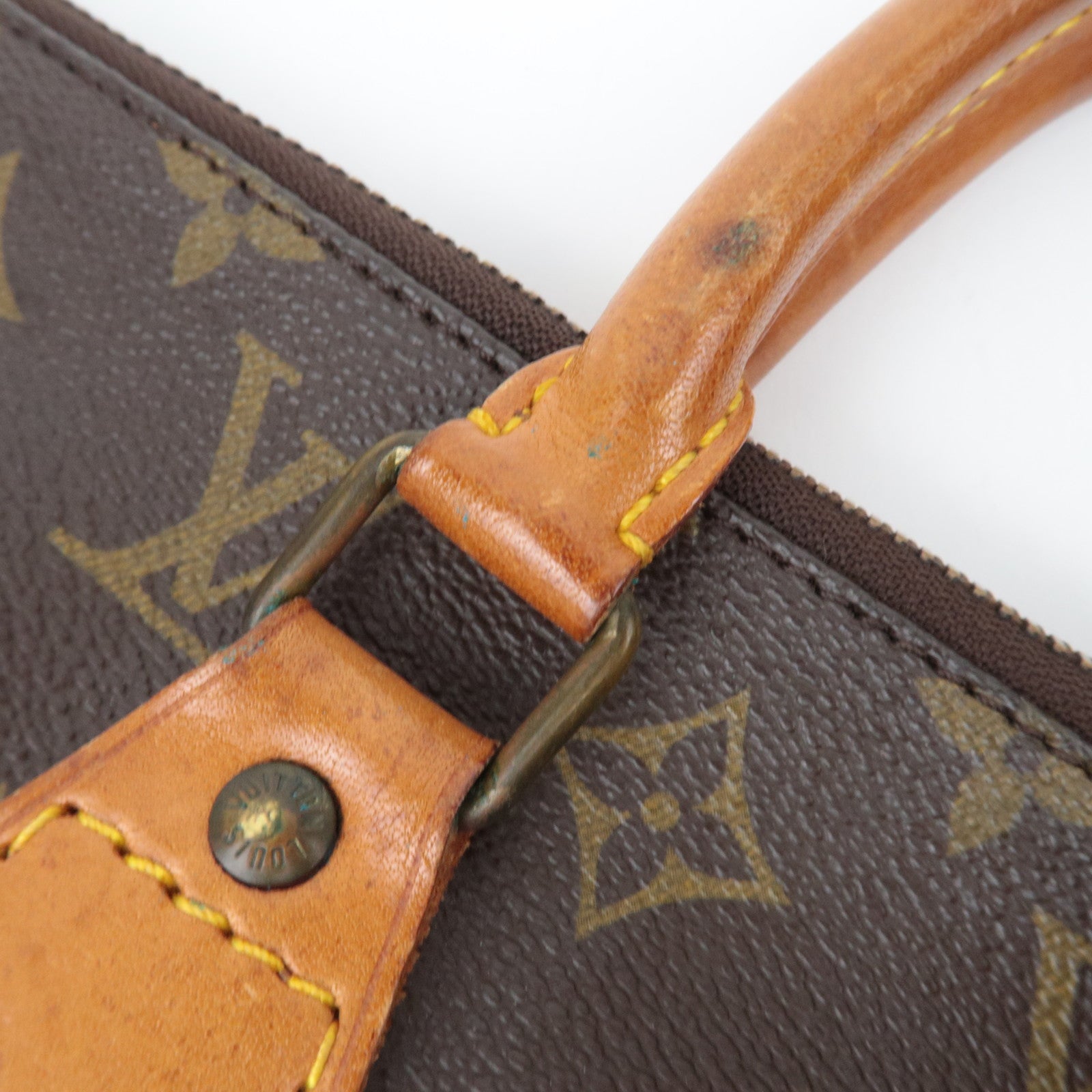 Louis Vuitton Monogram Sac Triangle Handbag M51360