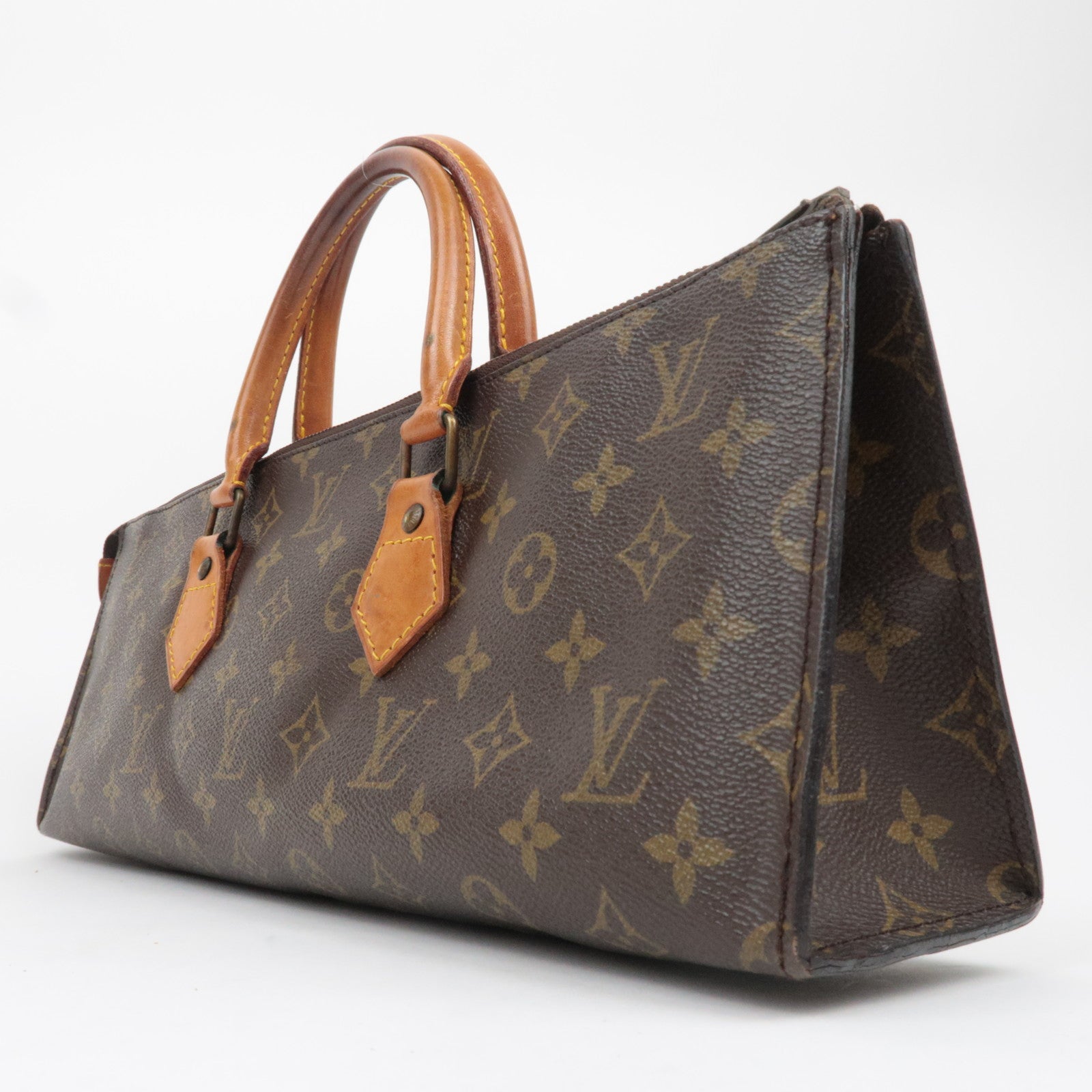 Louis Vuitton Monogram Sac Triangle Handbag M51360