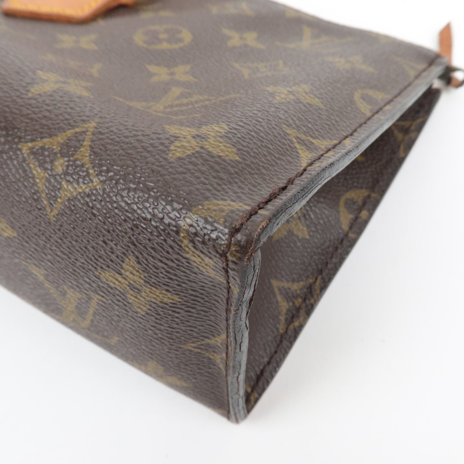 Louis Vuitton Monogram Sac Triangle Handbag M51360