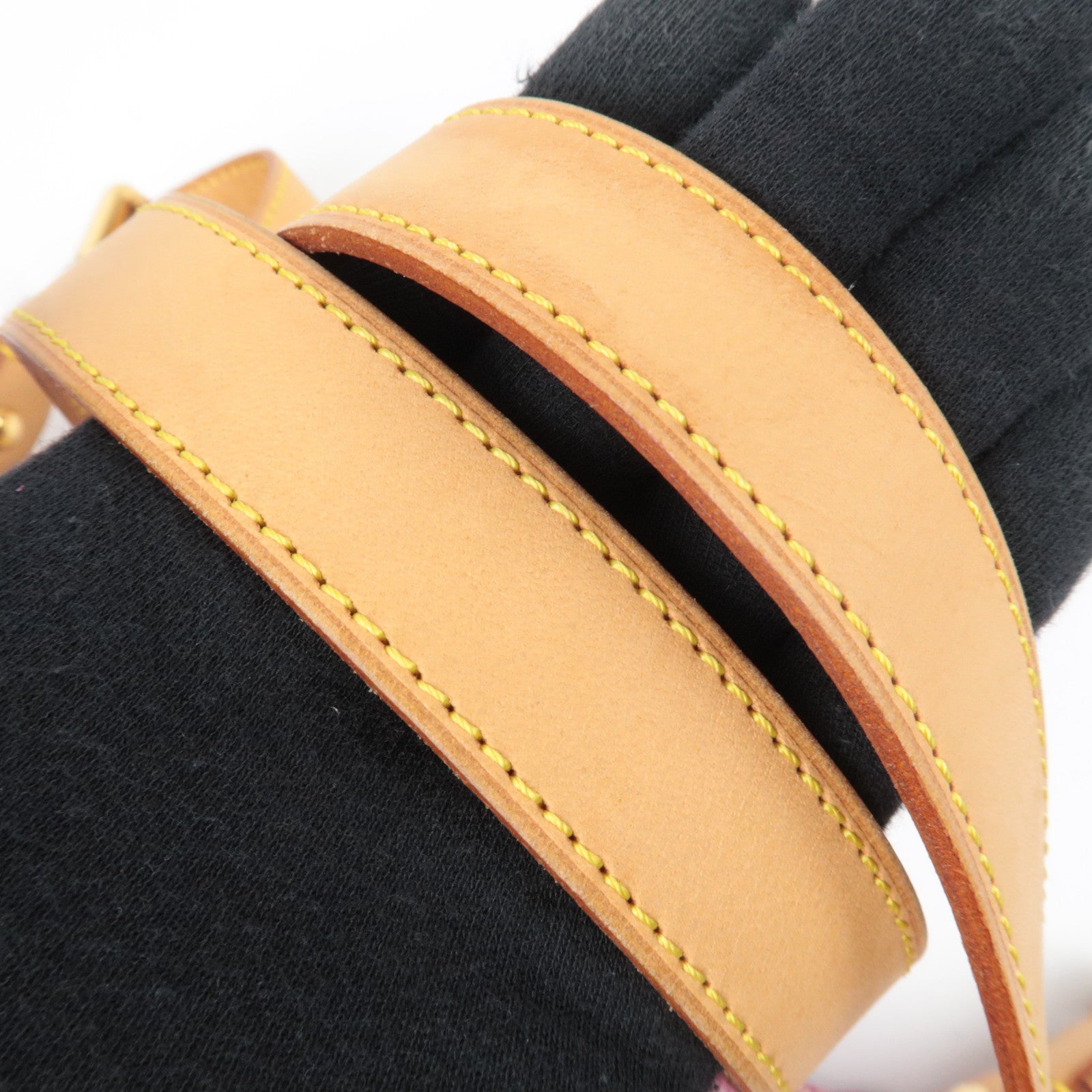 Louis Vuitton Monogram Denim Baggy GM Shoulder Bag Pink M95210