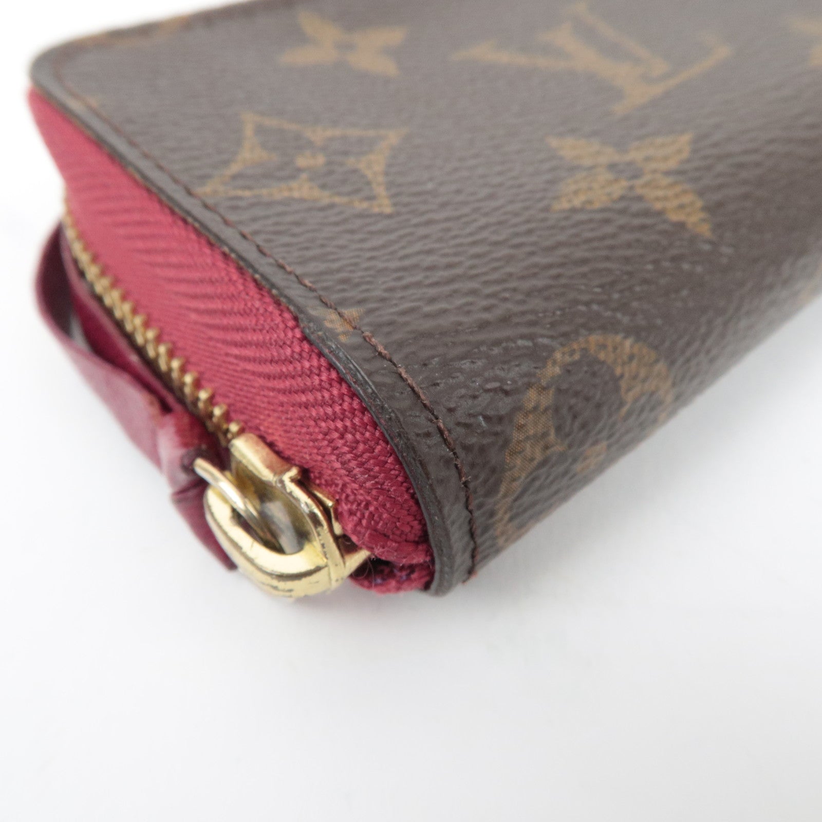 Louis Vuitton Monogram Multi Cartes Coin Case Fuchsia M61299