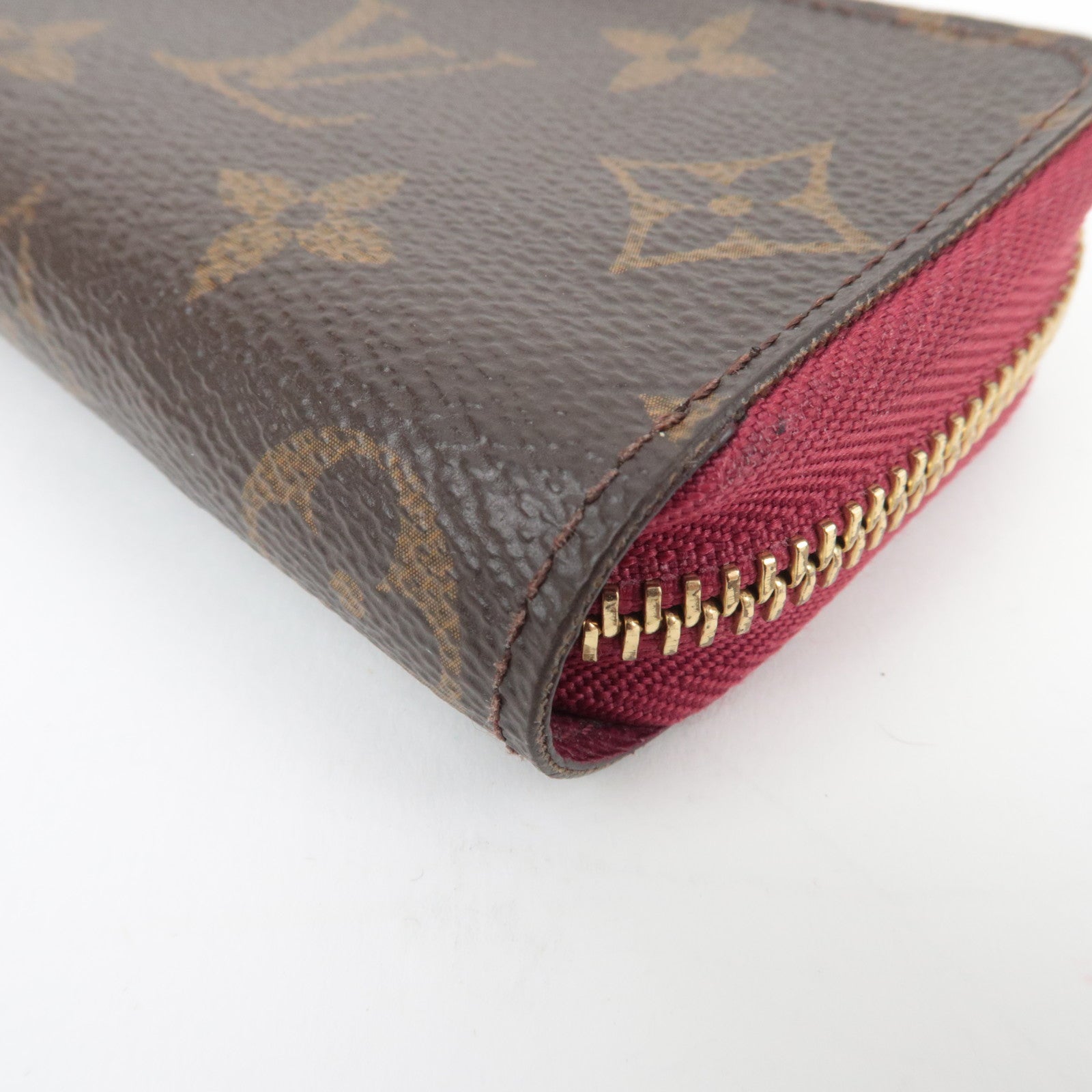 Louis Vuitton Monogram Multi Cartes Coin Case Fuchsia M61299