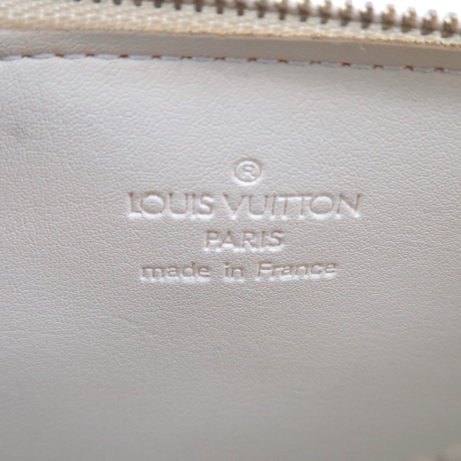 Louis Vuitton Monogram Vernis Lexington Handbag Perle M91345