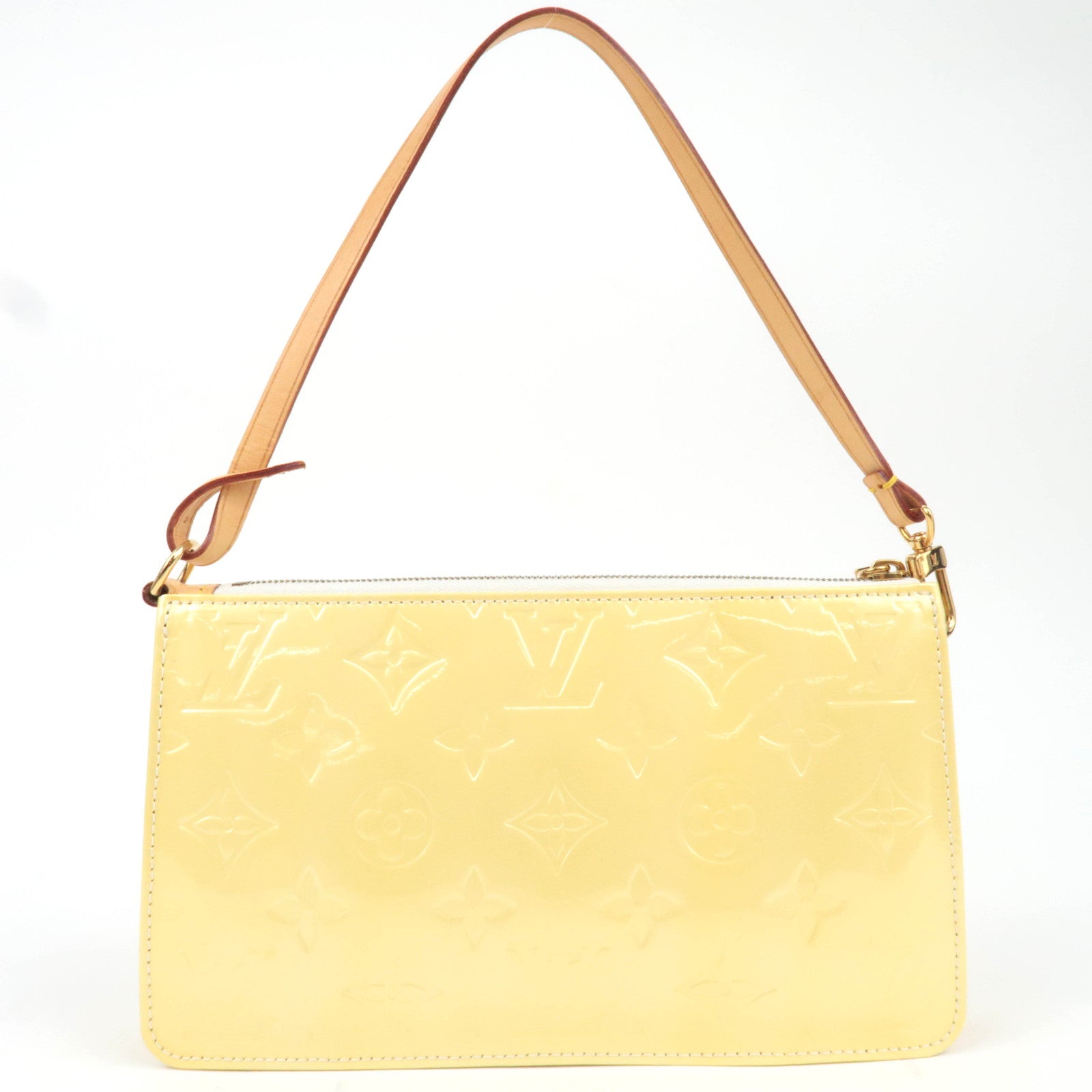 Louis Vuitton Monogram Vernis Lexington Handbag Perle M91345
