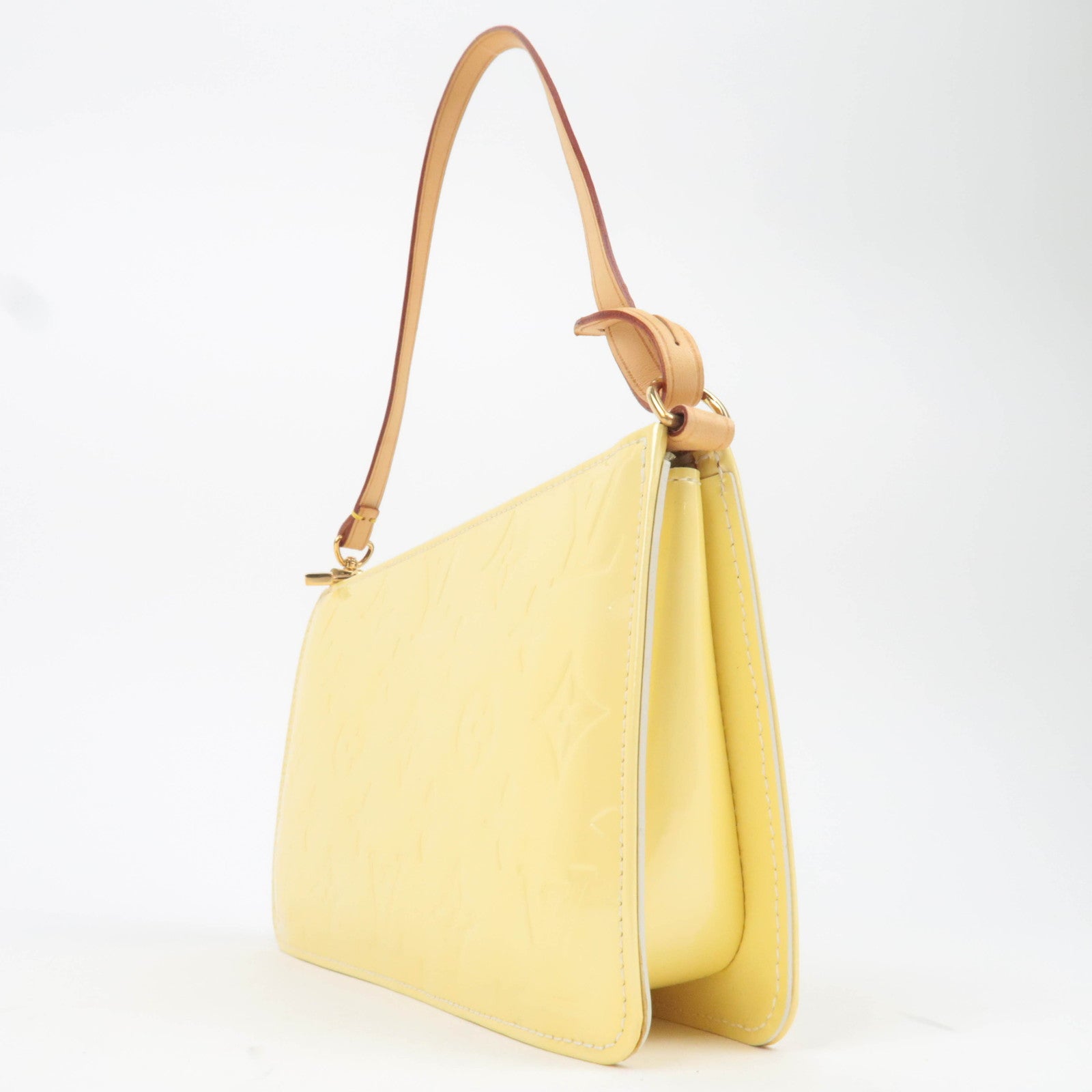 Louis Vuitton Monogram Vernis Lexington Handbag Perle M91345