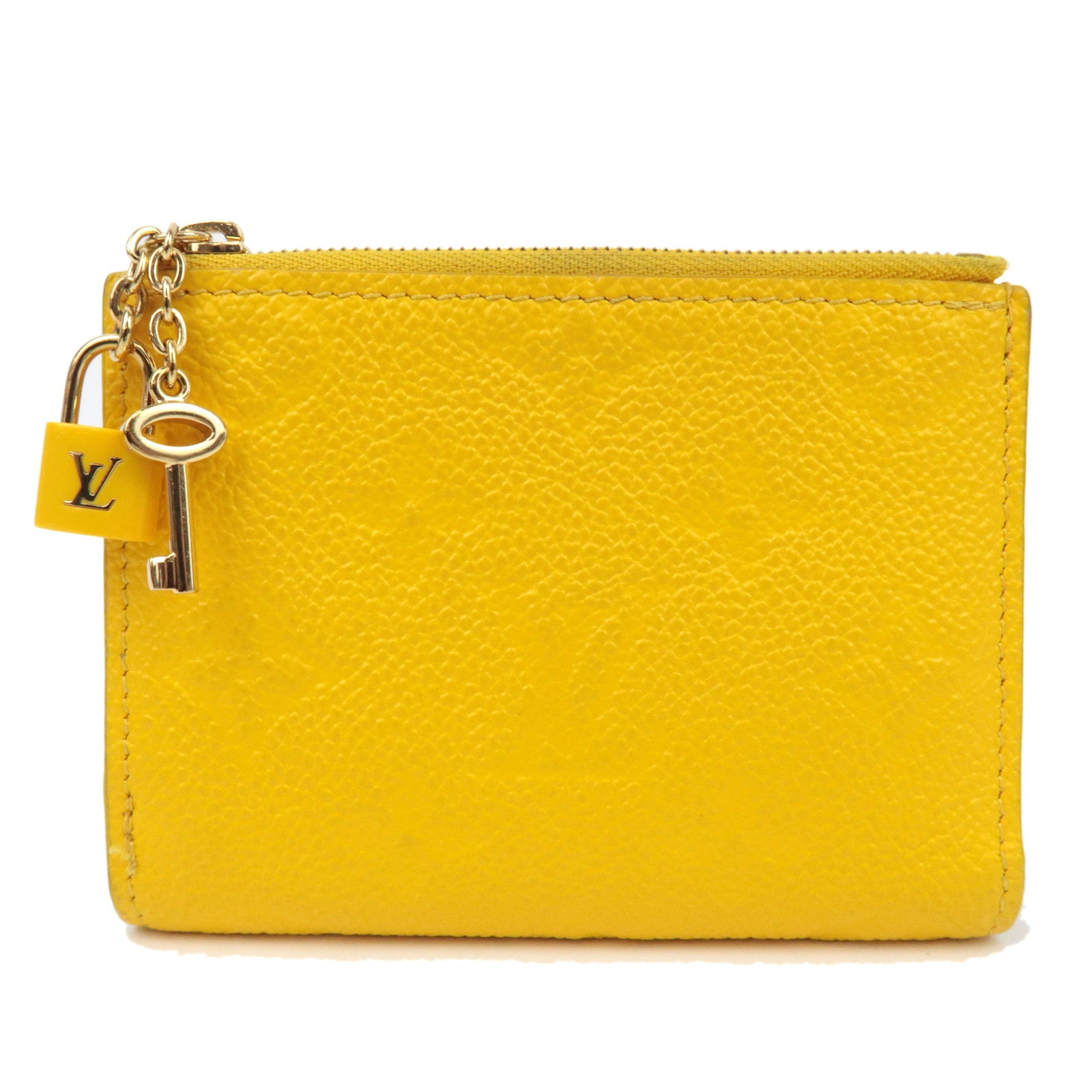 Louis Vuitton Monogram Empreinte Portefeuille Lisa Wallet Ginkgo Yellow M1357986914