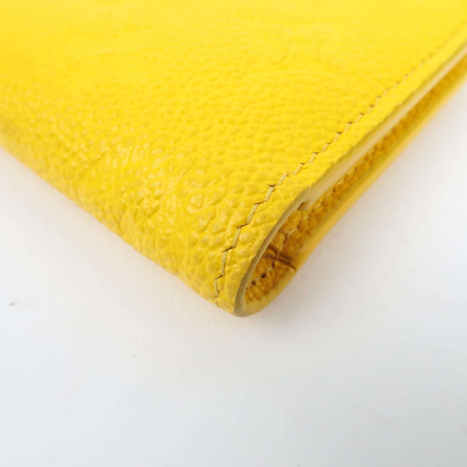 Louis Vuitton Monogram Empreinte Portefeuille Lisa Wallet Ginkgo Yellow M13579