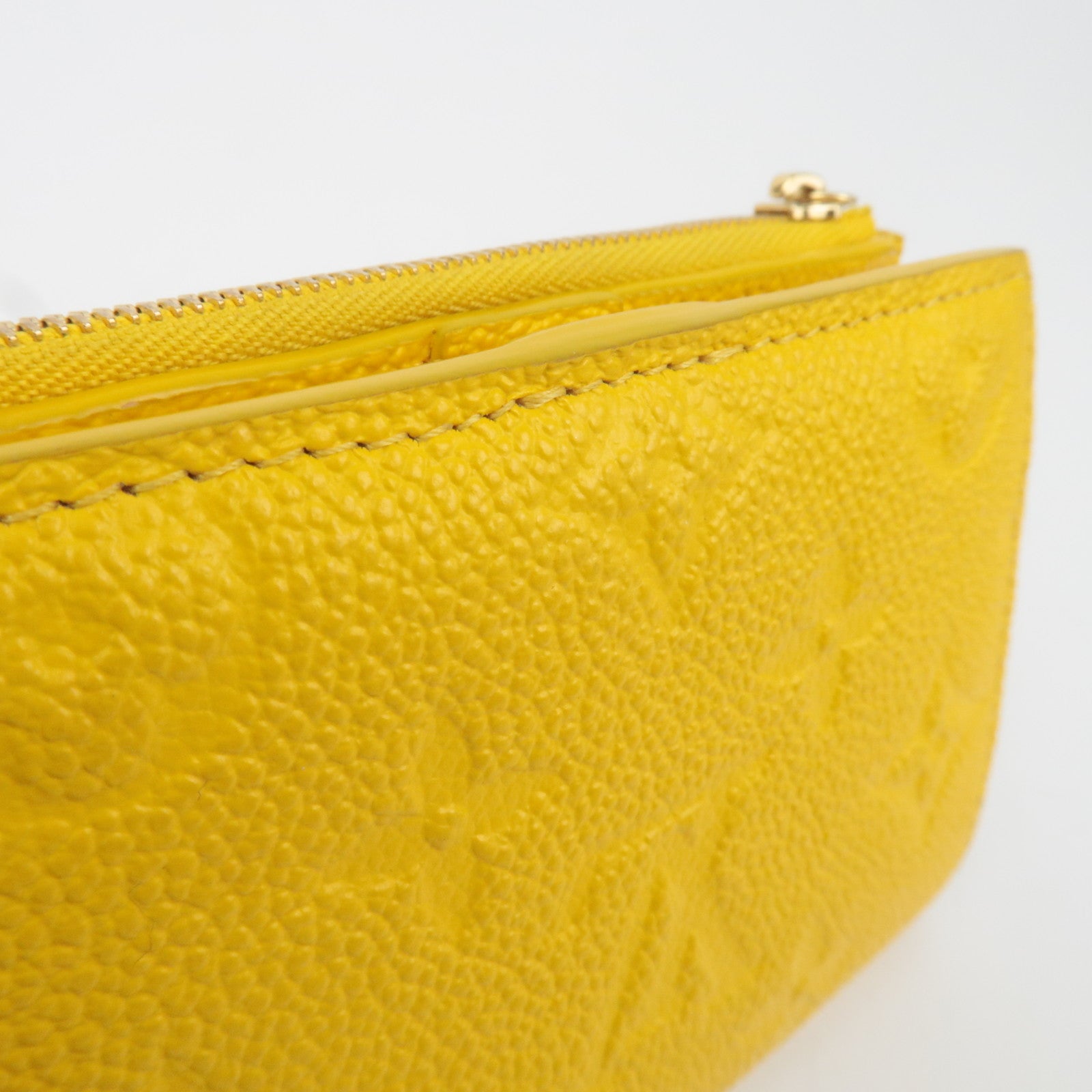 Louis Vuitton Monogram Empreinte Portefeuille Lisa Wallet Ginkgo Yellow M13579