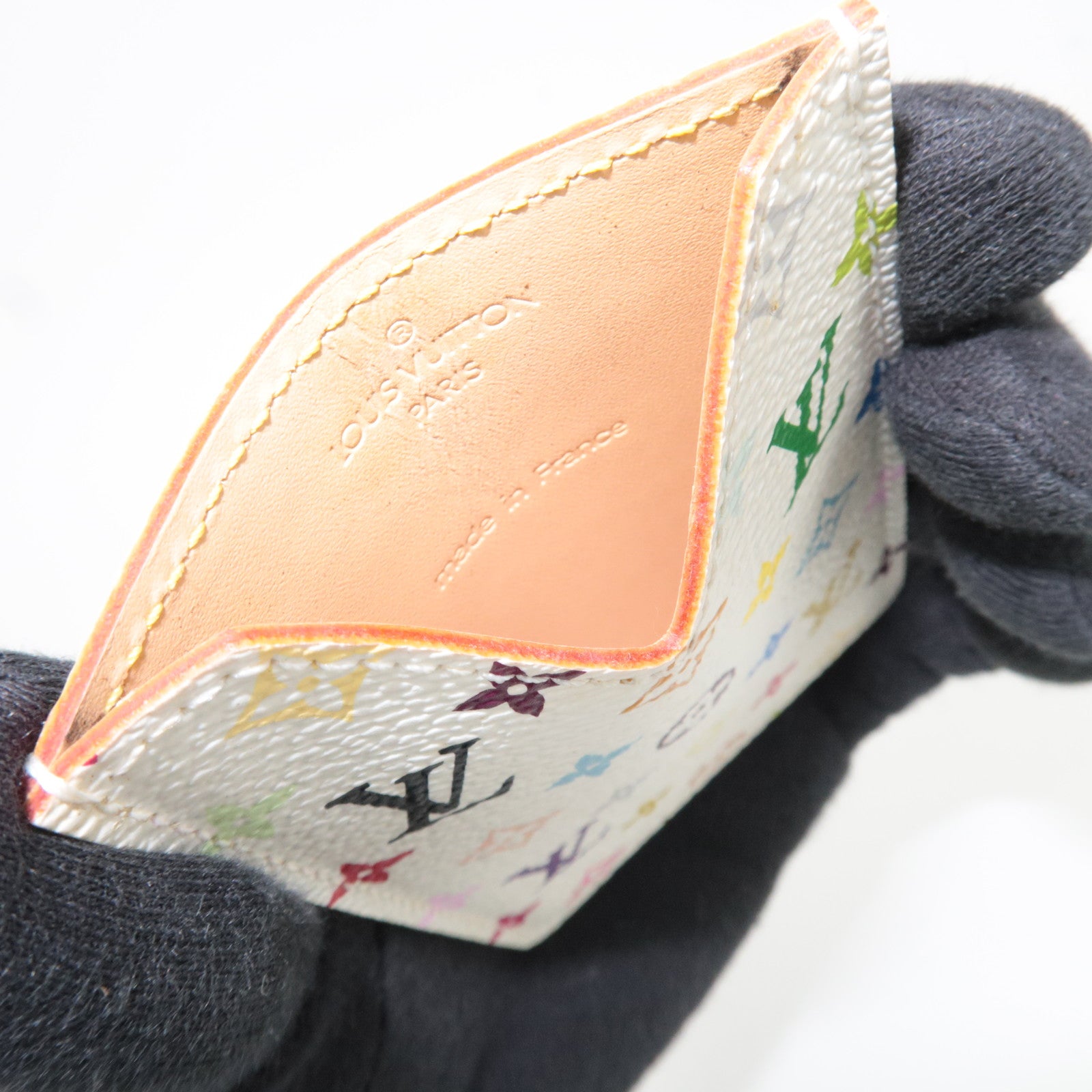 Louis Vuitton Monogram Multicolore Etui Miroir Compact Mirror Blanc M92651