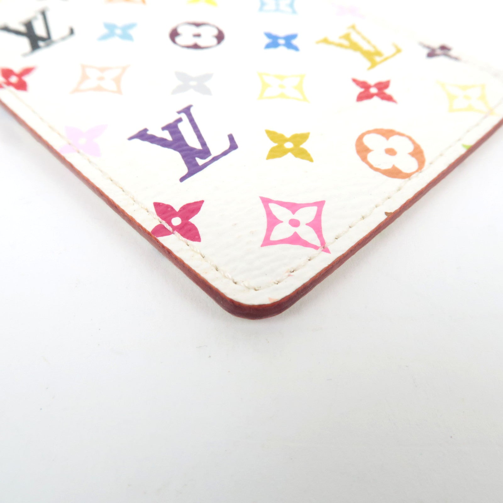 Louis Vuitton Monogram Multicolore Etui Miroir Compact Mirror Blanc M92651