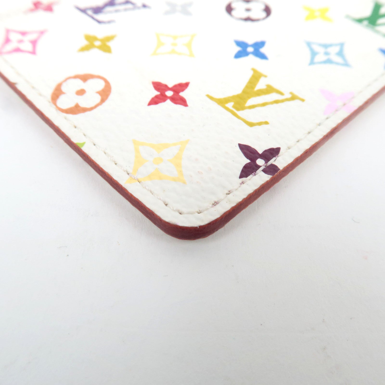 Louis Vuitton Monogram Multicolore Etui Miroir Compact Mirror Blanc M92651
