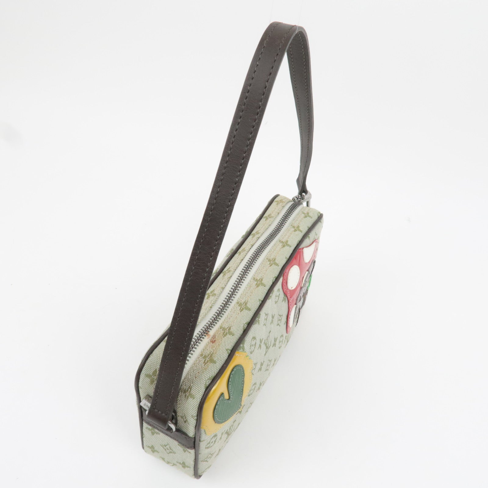 Louis Vuitton Monogram Mini Conte De Fee Pochette Fairytale Shoulder Bag Khaki M92274