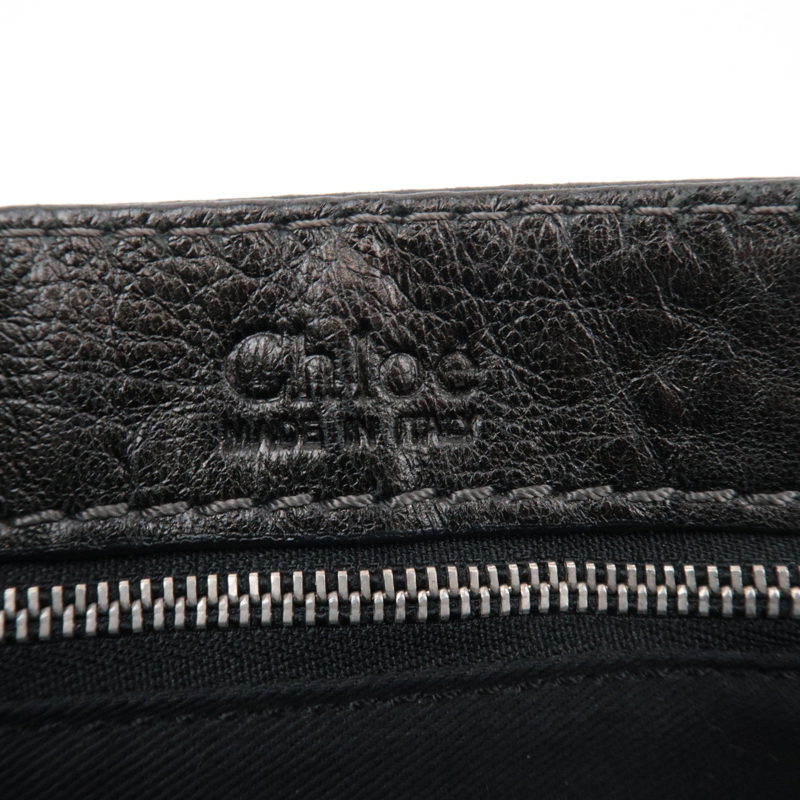 Chloe Capsule Paddington Small Leather Shoulder Bag Black