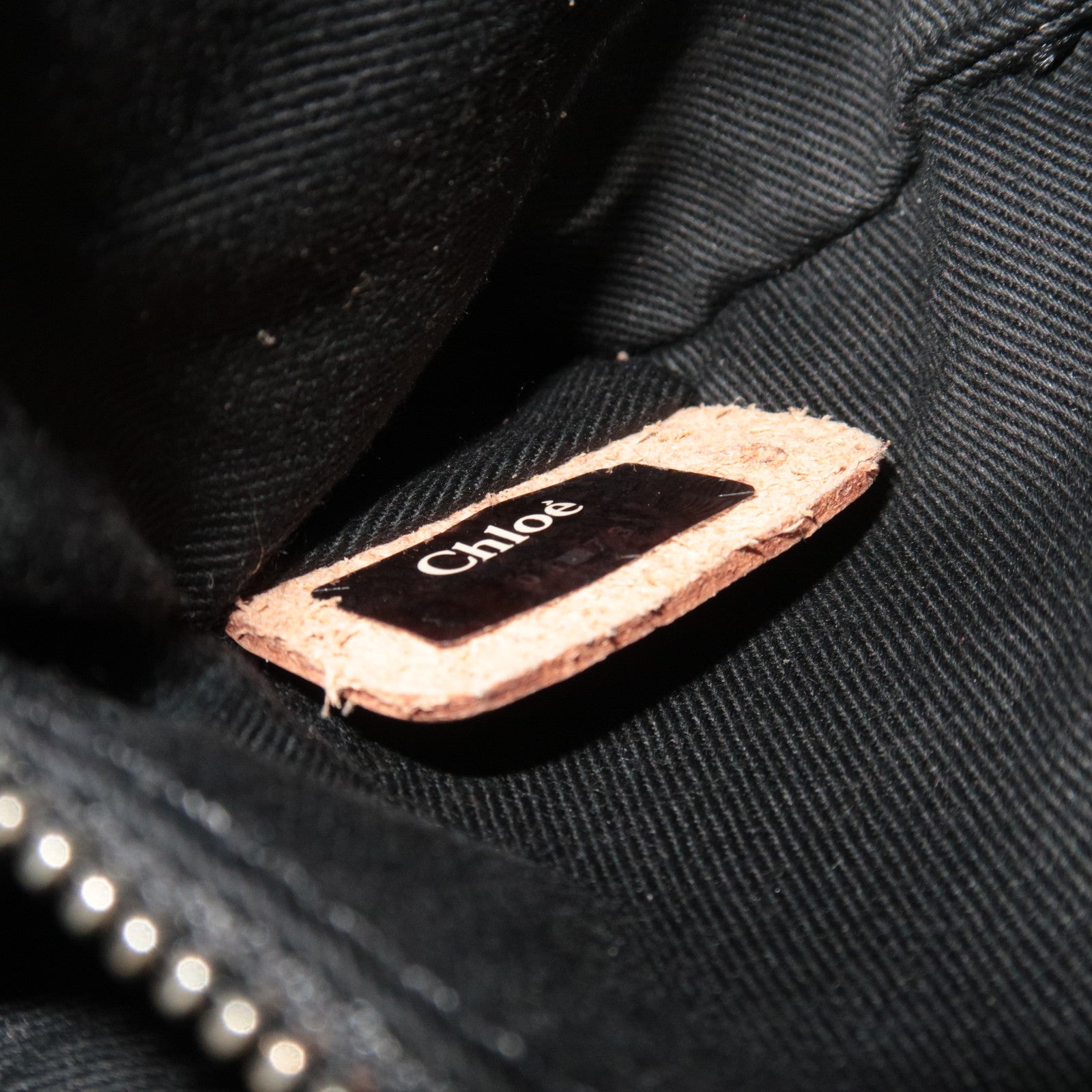 Chloe Capsule Paddington Small Leather Shoulder Bag Black