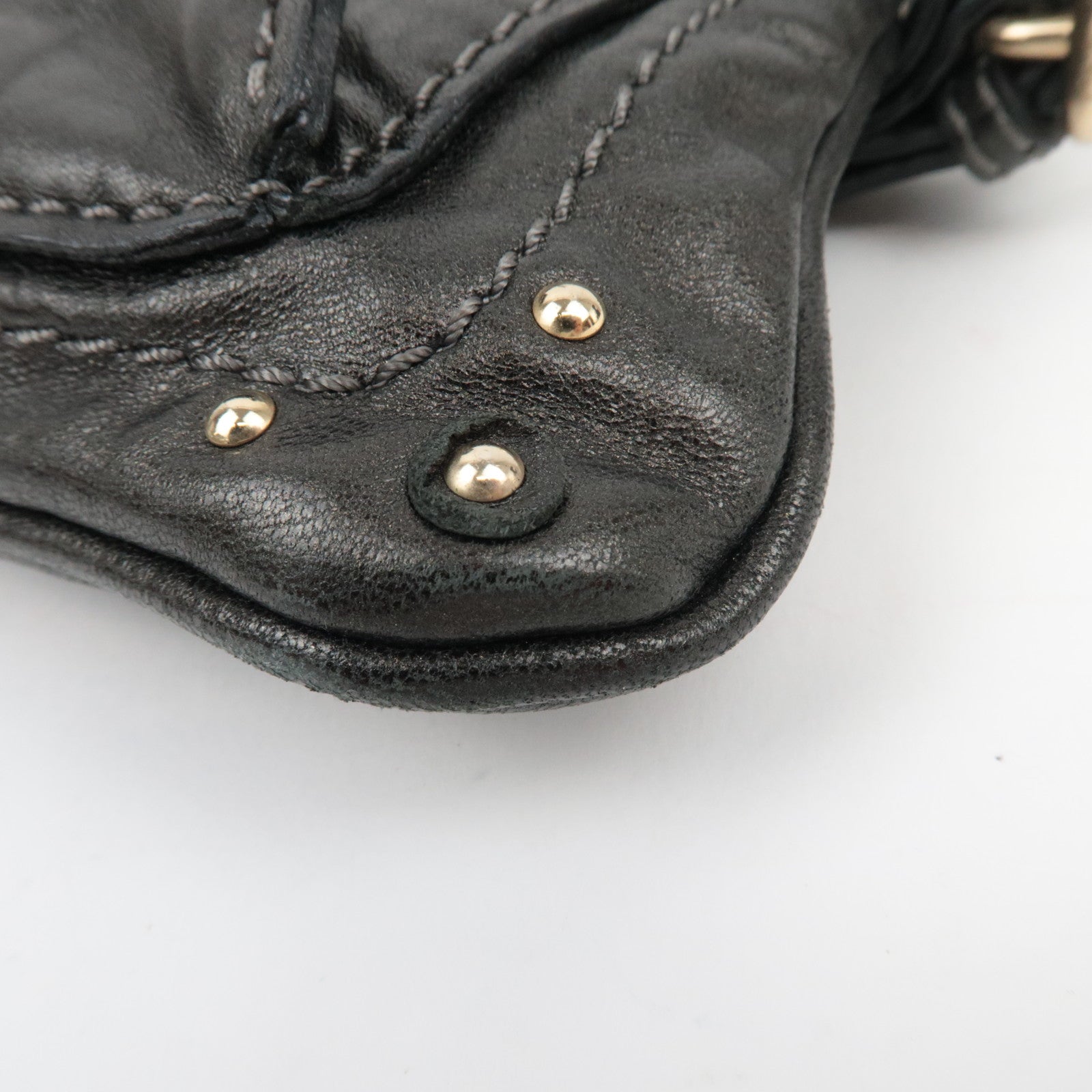 Chloe Capsule Paddington Small Leather Shoulder Bag Black