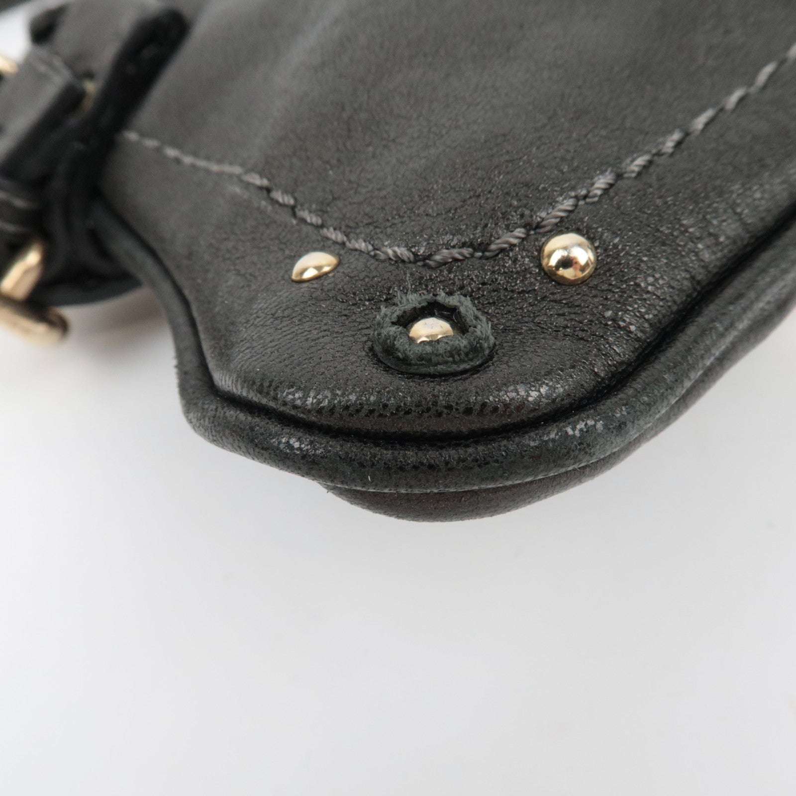 Chloe Capsule Paddington Small Leather Shoulder Bag Black