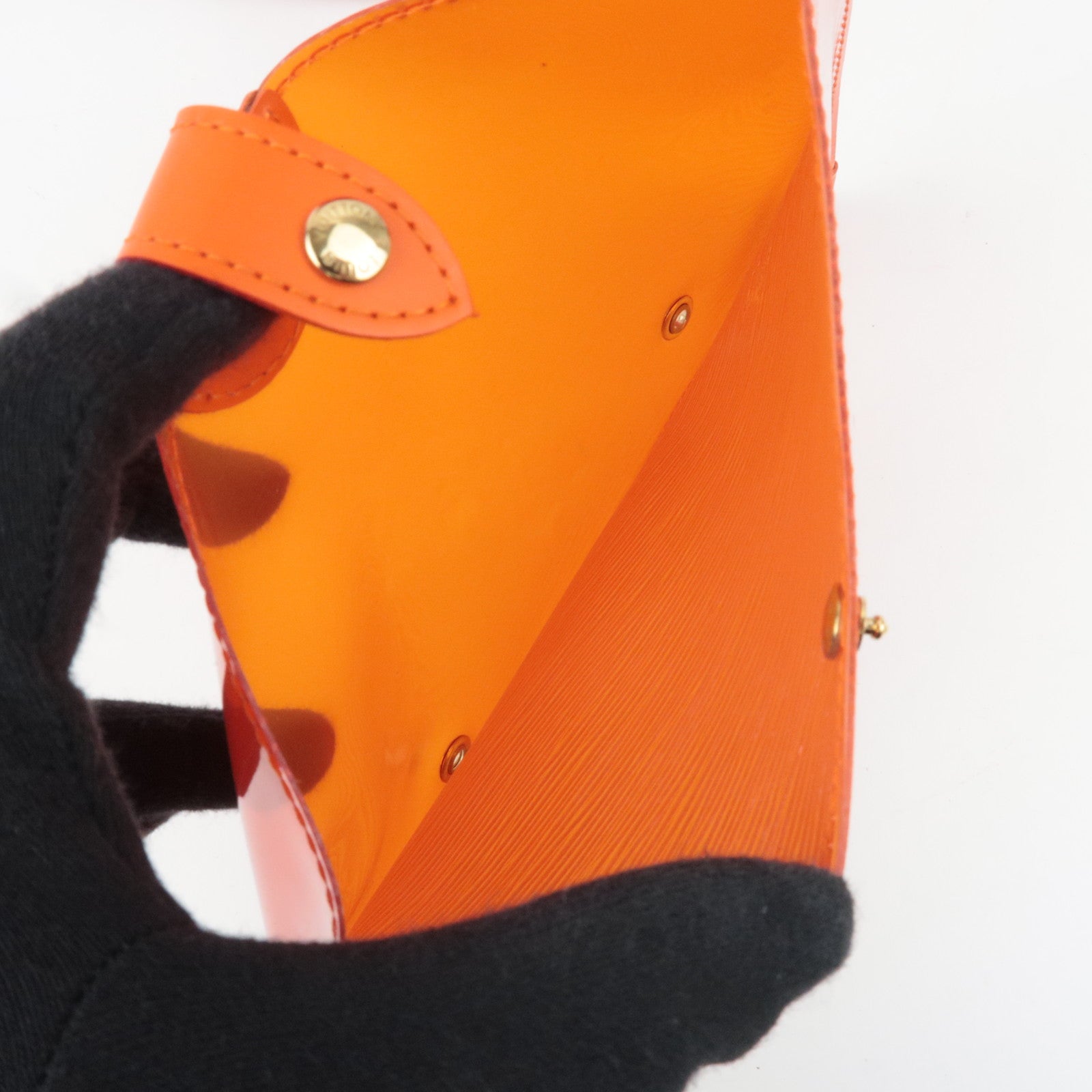 Louis Vuitton Epi Plage Lagoon Bay Tote Bag Vinyl Leather Orange M92264