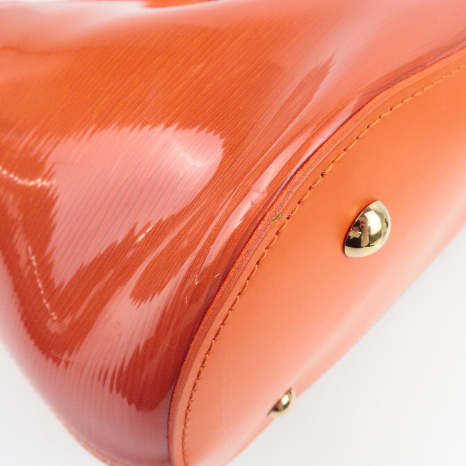 Louis Vuitton Epi Plage Lagoon Bay Tote Bag Vinyl Leather Orange M92264