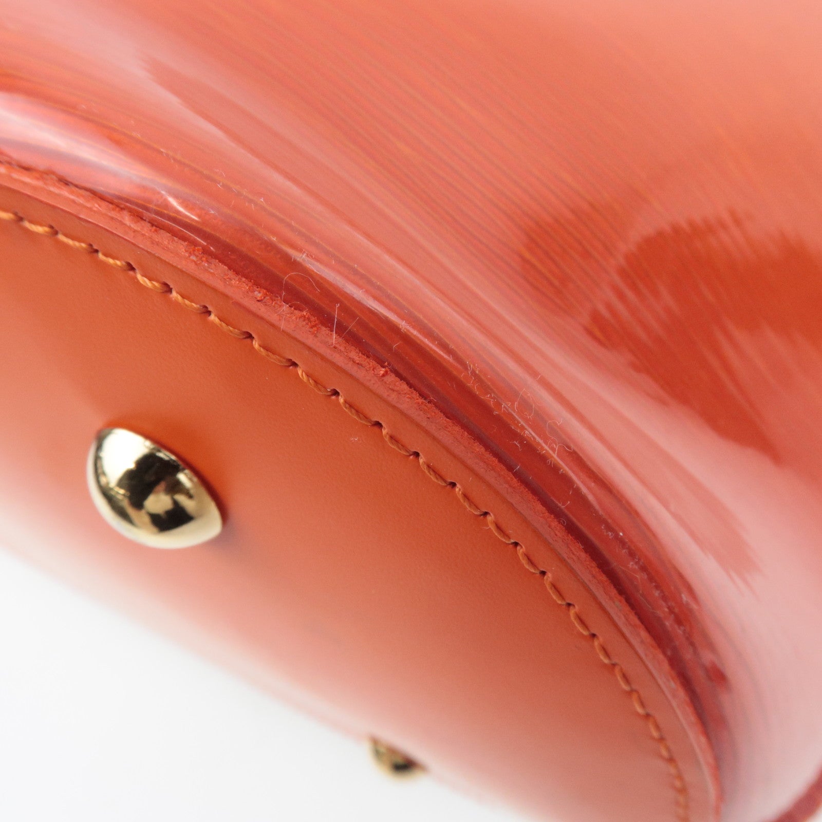 Louis Vuitton Epi Plage Lagoon Bay Tote Bag Vinyl Leather Orange M92264