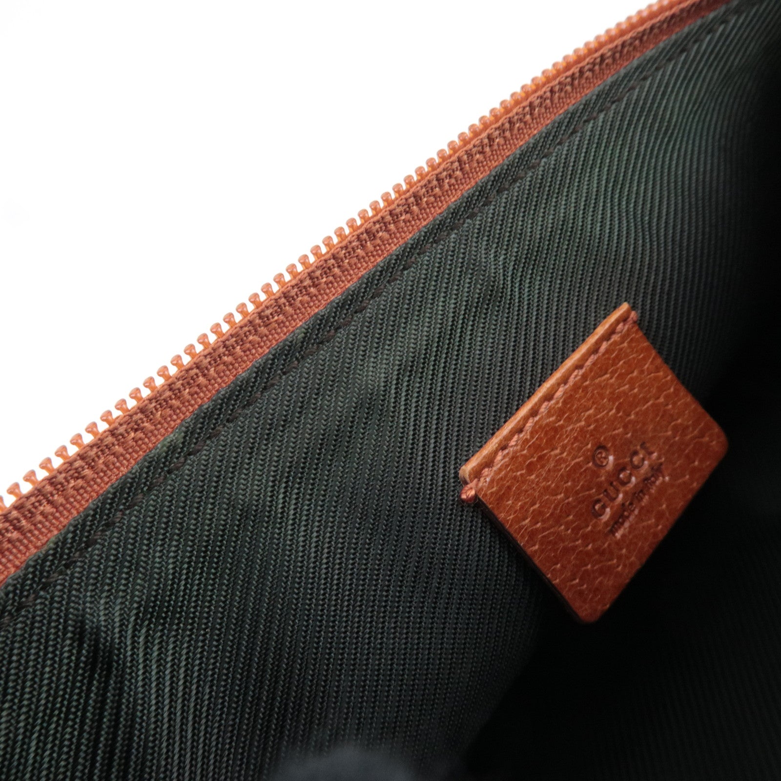 GUCCI Small Shoulder Bag GG Canvas Leather Beige 103399